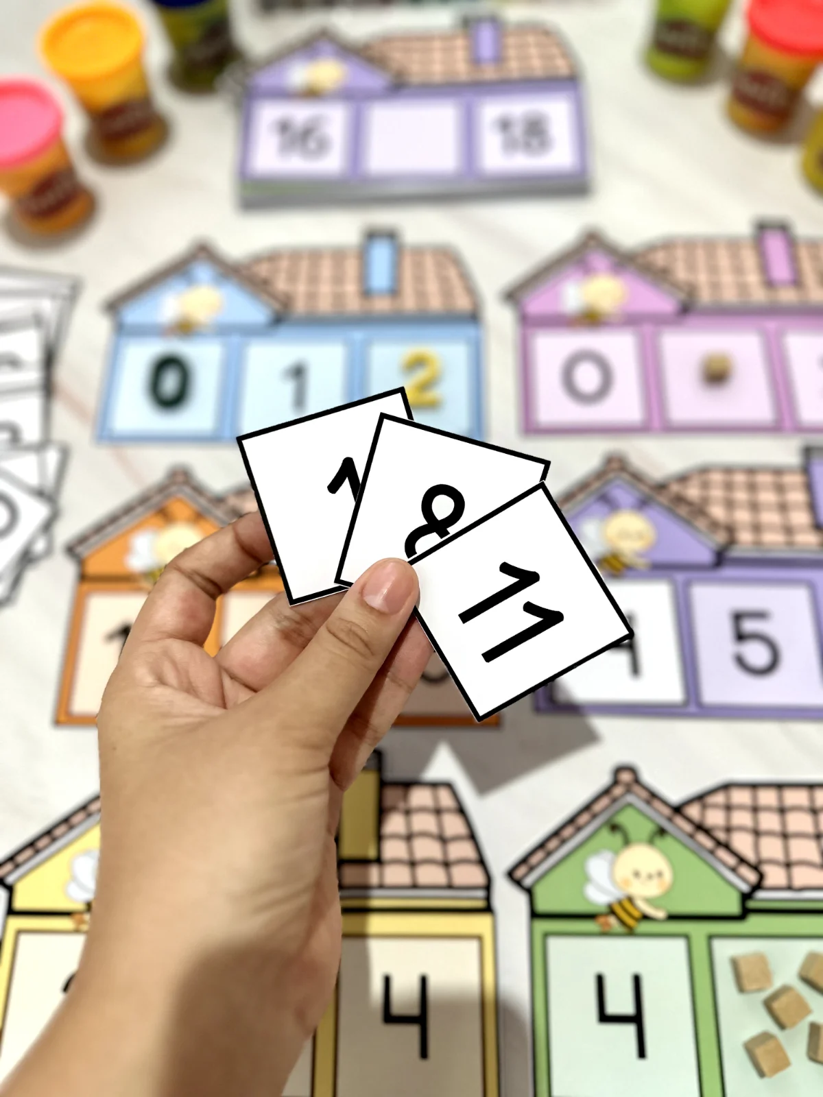 Casinha dos numerais – Material Pedagógico — amostra 1: Sobre o Casinha dos numerais