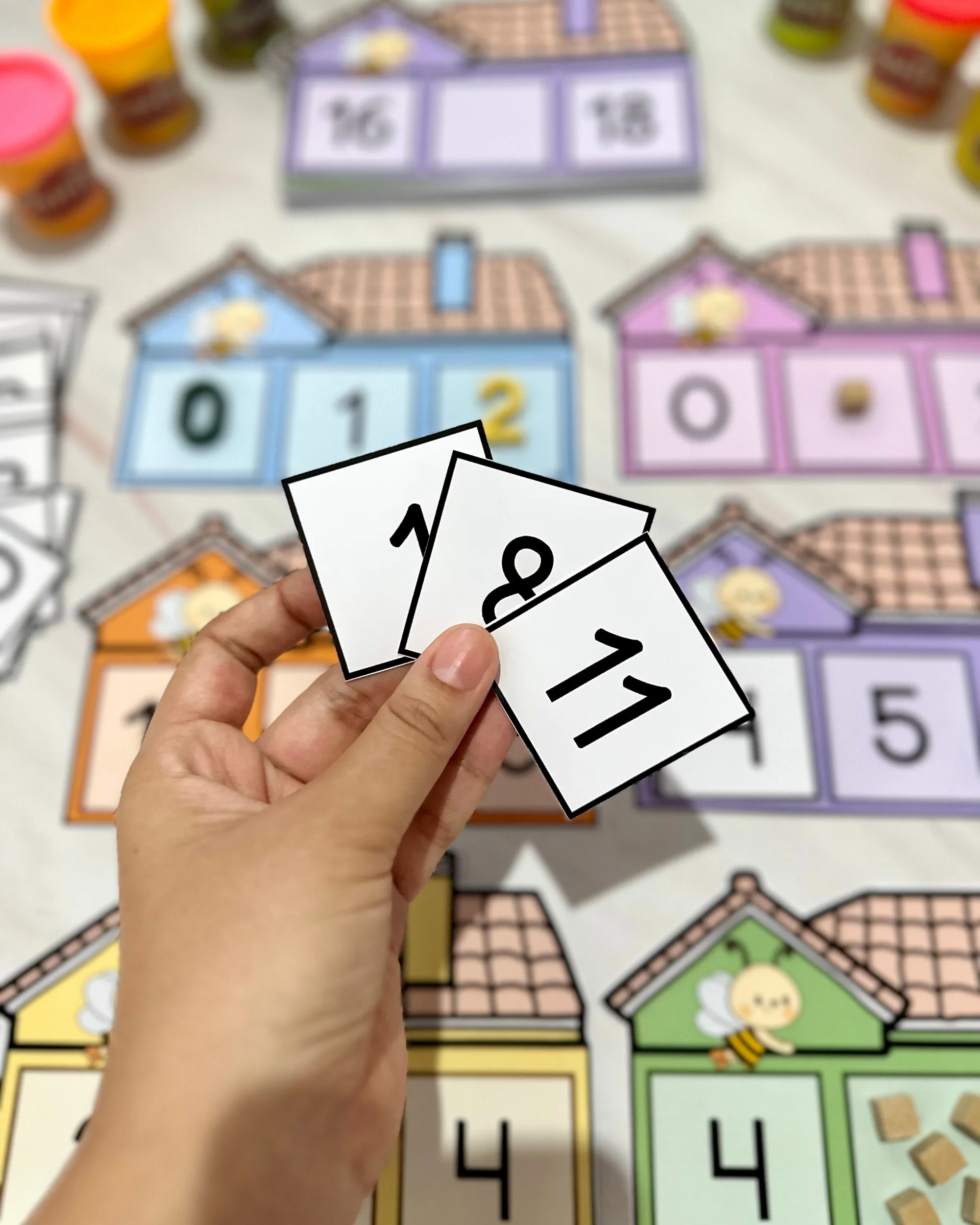 CASINHA DOS NÚMEROS DE 0 A 100 – 100 FICHAS DE SEQUÊNCIA NUMÉRICA — amostra 5: PARA QUAL ANO ESCOLAR É INDICADO?
