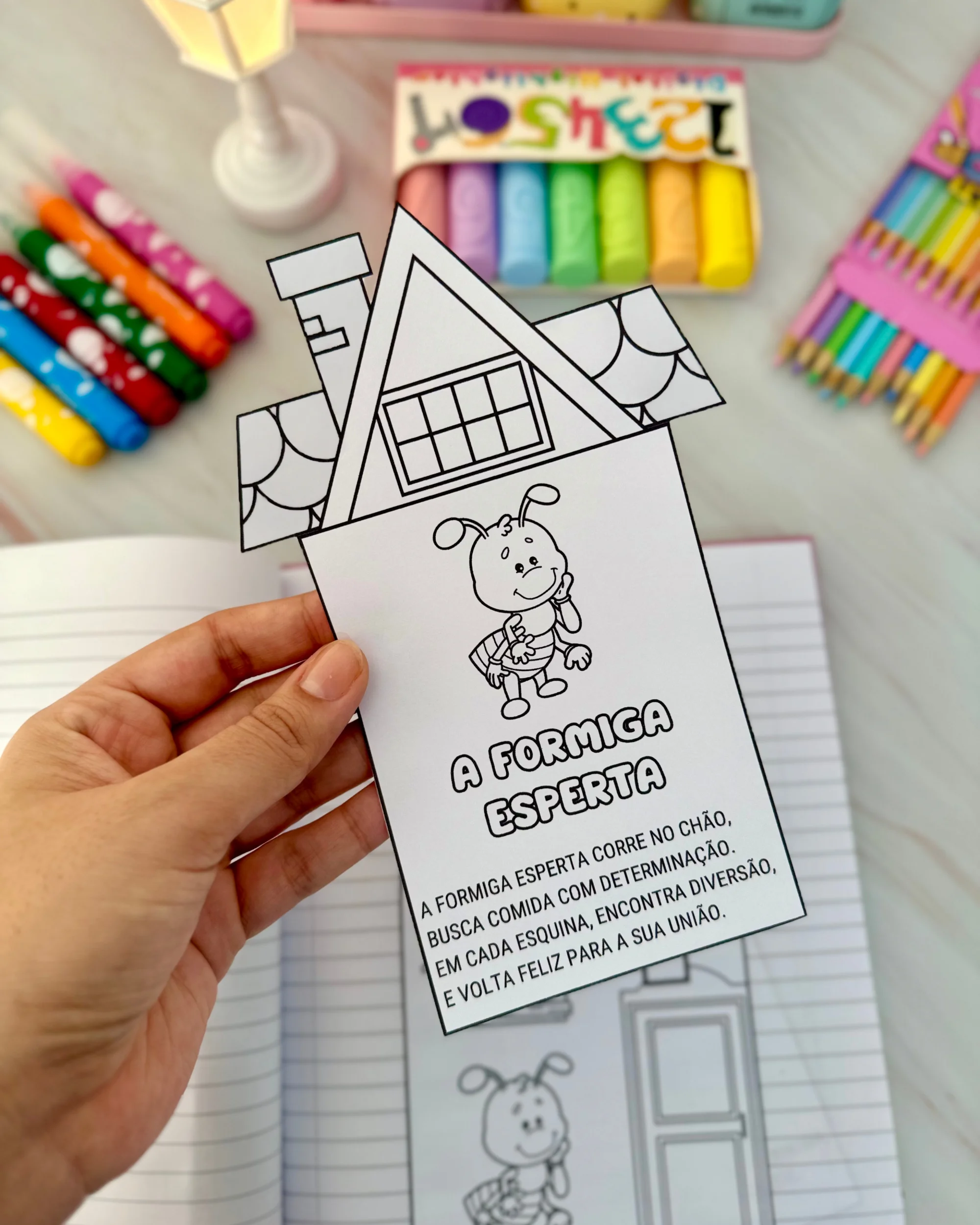Casinhas do Alfabeto: Atividades de Alfabetização - Pequenos textos — amostra 4: Explore as letras do alfabeto com…