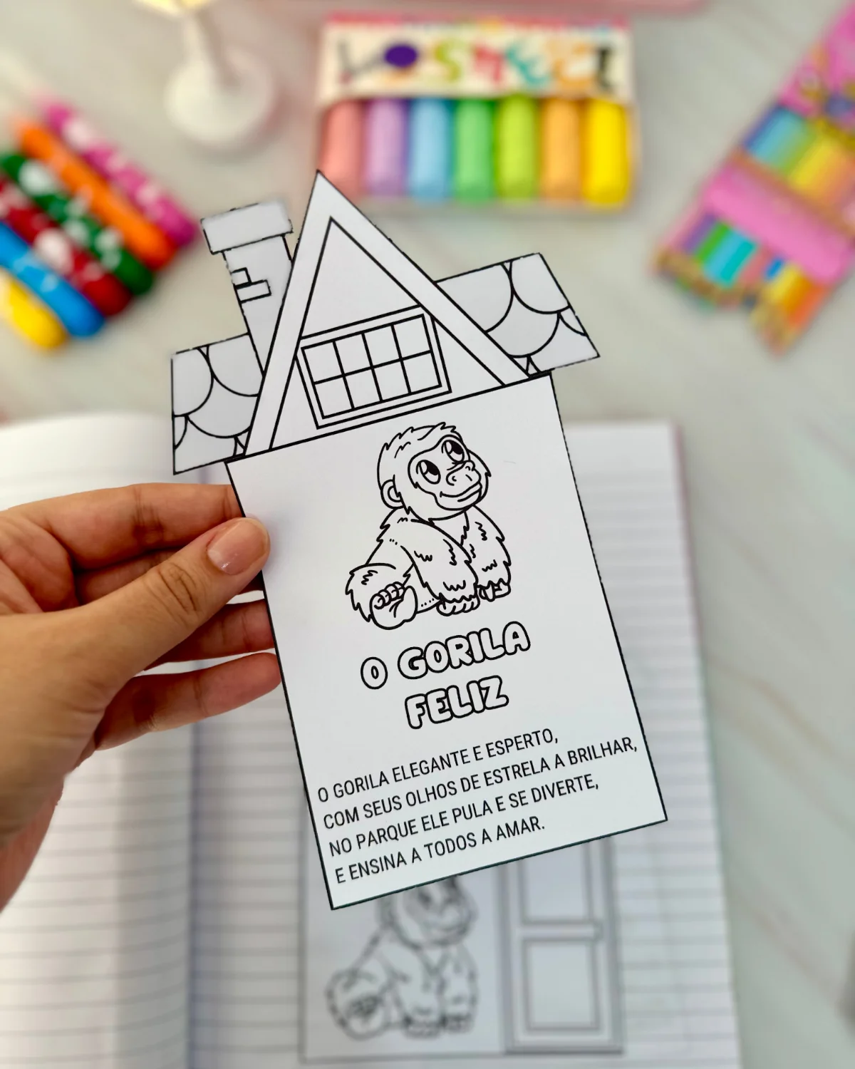 CASINHAS DO ALFABETO — TEXTOS RIMADOS E ATIVIDADES INTERATIVAS — amostra 4: O arquivo Casinhas do Alfabeto é um recurso…