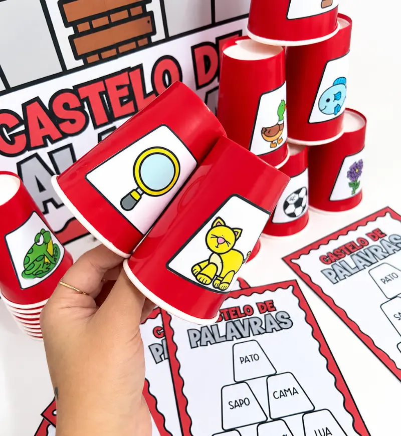 Castelo de Palavras | Alfabetização pré escola e 1° ao 3° ano — amostra 4: Um recurso desenvolvido para estimular leitura,…