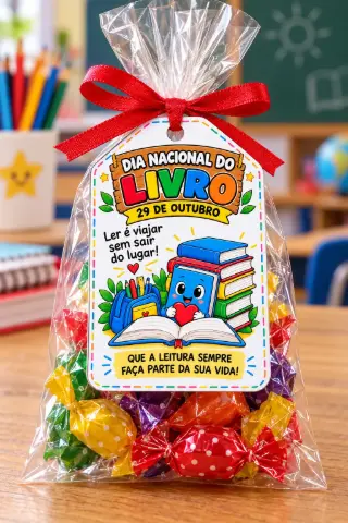 Celebração da Leitura com Painéis, Coroa e Marca-Páginas — amostra 4: Formato do produto
