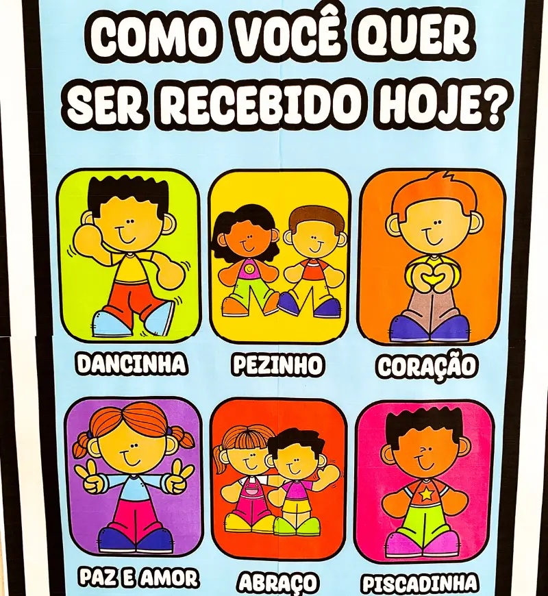 Celular da Acolhida – PDF para Imprimir — amostra 5: Como você quer ser recebido hoje