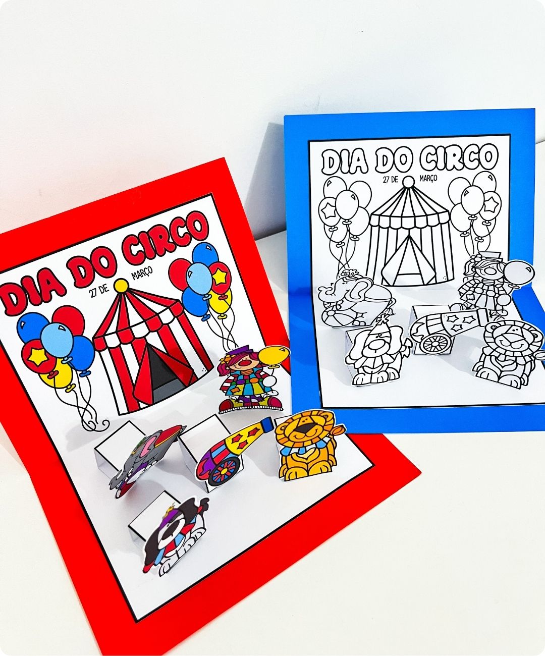 Cenário 3D de circo para imprimir — amostra 4: Para quem o material é indicado
