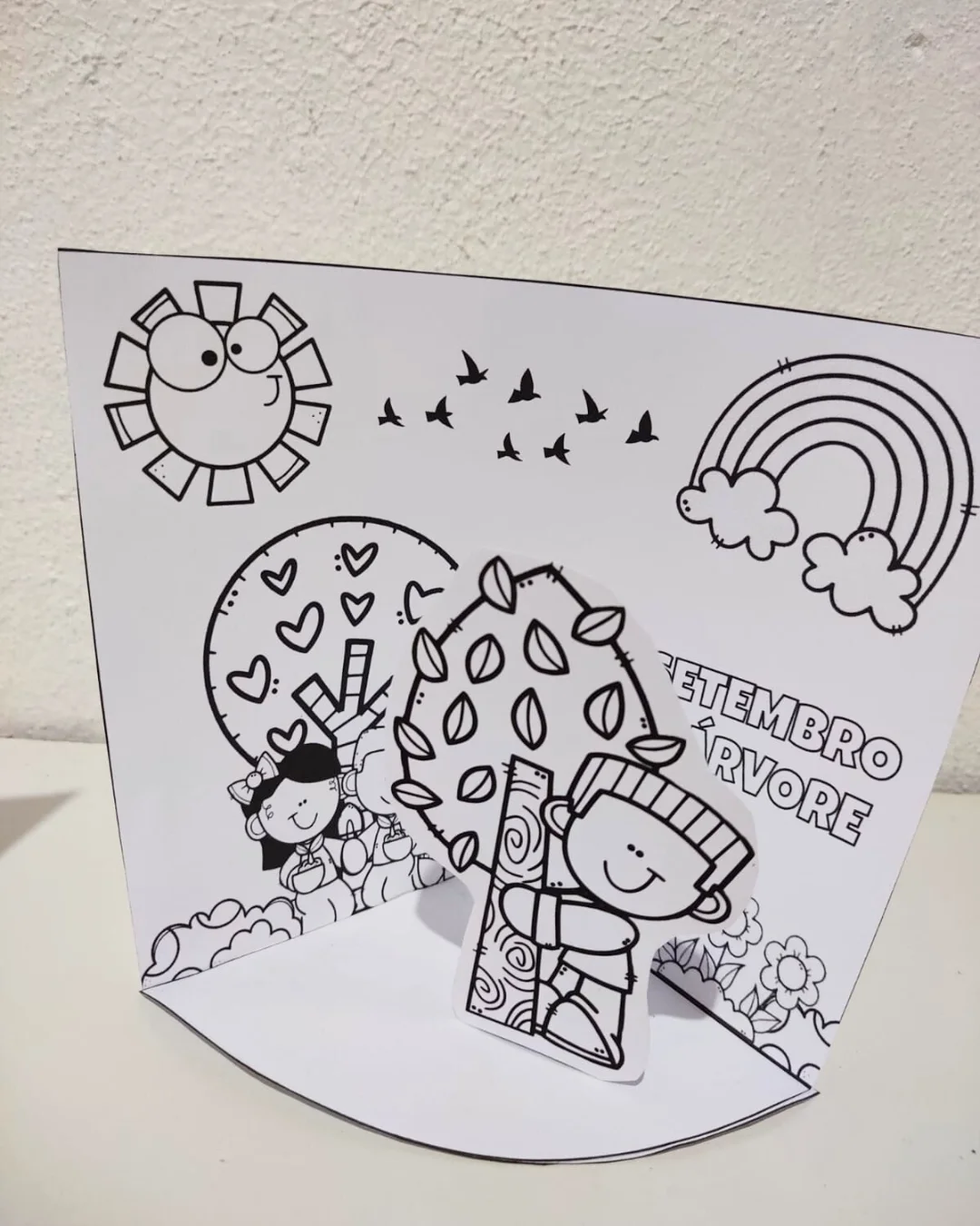 Cenário 3d - dia da árvore – PDF para Imprimir — amostra 7: Um recurso criativo e encantador para trabalhar a… Cenário 3d - dia da árvore – PDF para Imprimir — amostra 7: Um recurso criativo e encantador para trabalhar a…