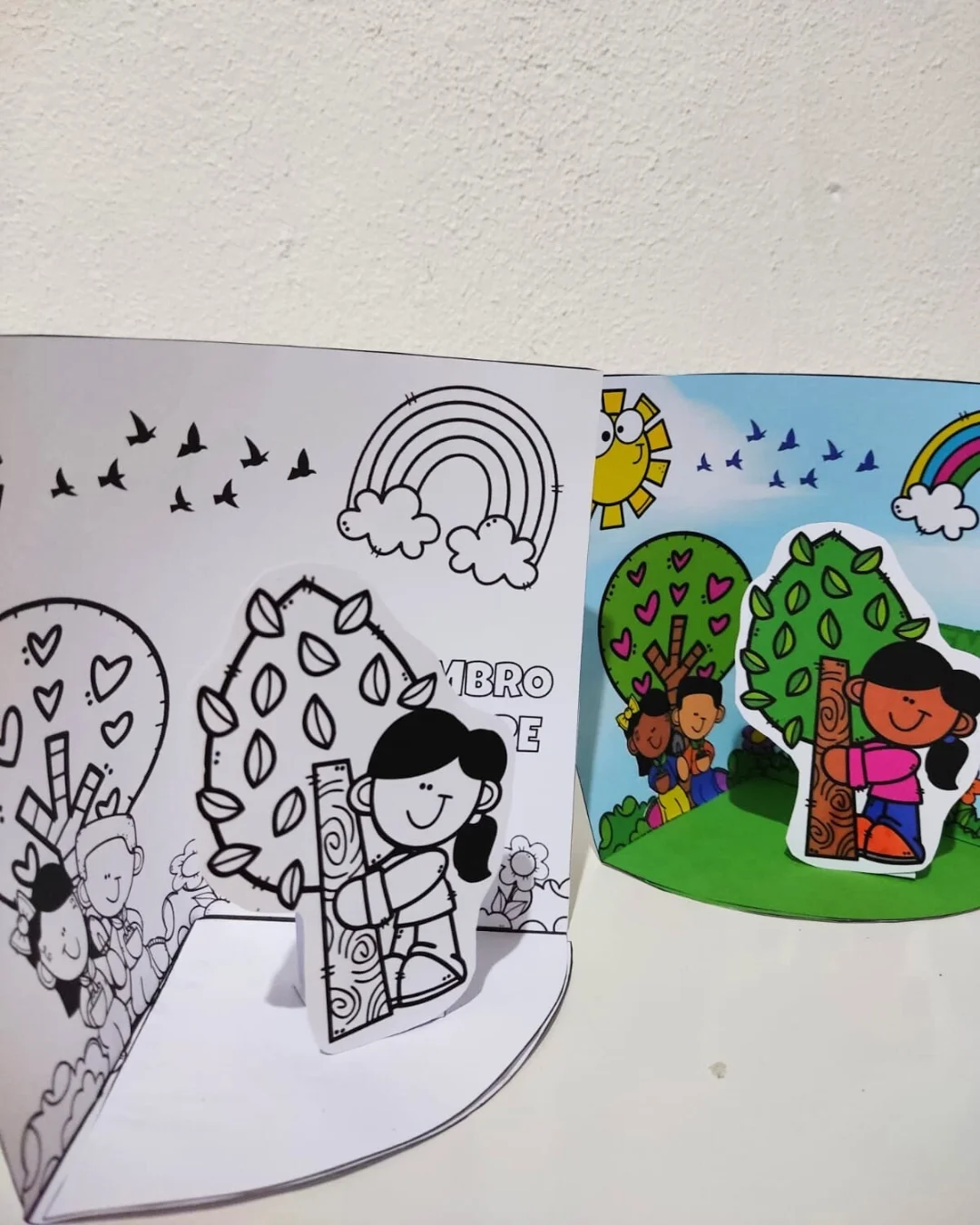 Cenário 3d - dia da árvore – PDF para Imprimir — Datas comemorativas para Educação Infantil: Um recurso criativo e… Cenário 3d - dia da árvore – PDF para Imprimir — Datas comemorativas para Educação Infantil: Um recurso criativo e…