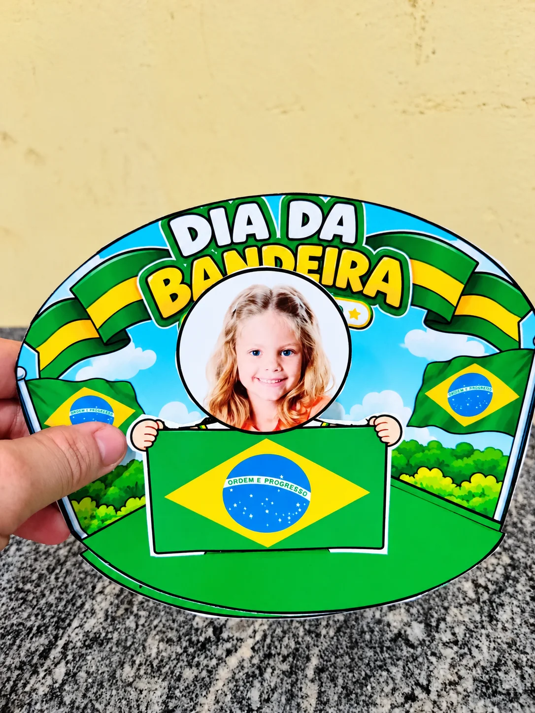 CENÁRIO 3D DIA DA BANDEIRA- INFANTIL E ANOS INICIAIS — amostra 2: Com o Cenário 3D Editável – Dia da Bandeira , você…
