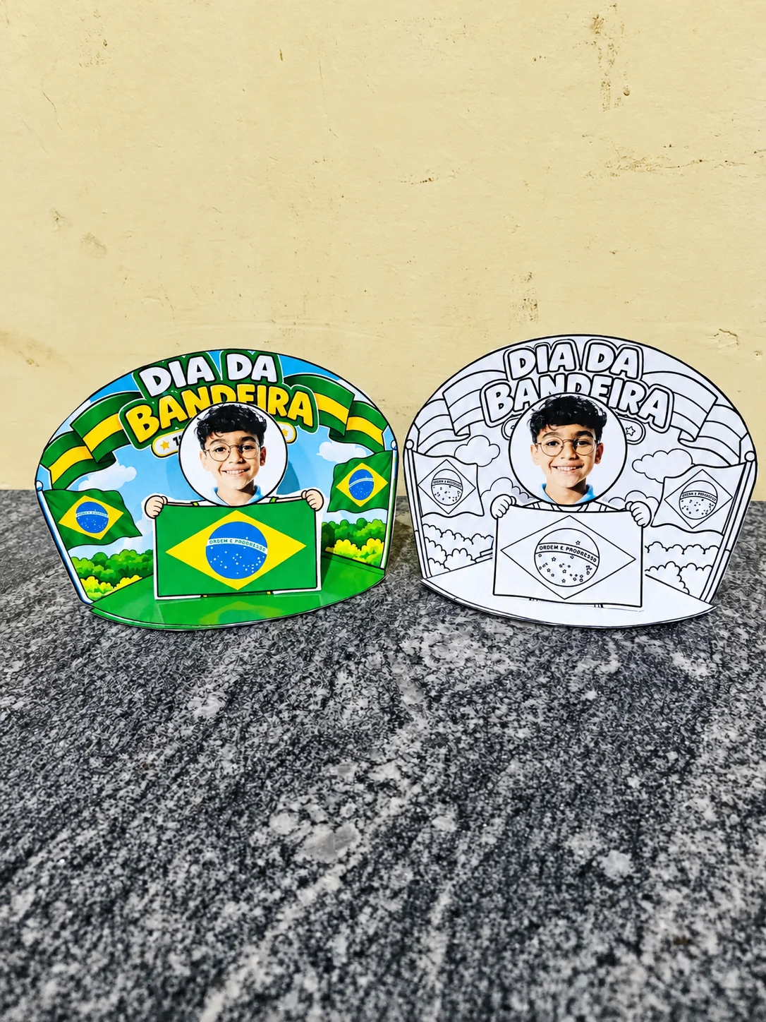 CENÁRIO 3D DIA DA BANDEIRA- INFANTIL E ANOS INICIAIS — amostra 3: Com o Cenário 3D Editável – Dia da Bandeira , você…