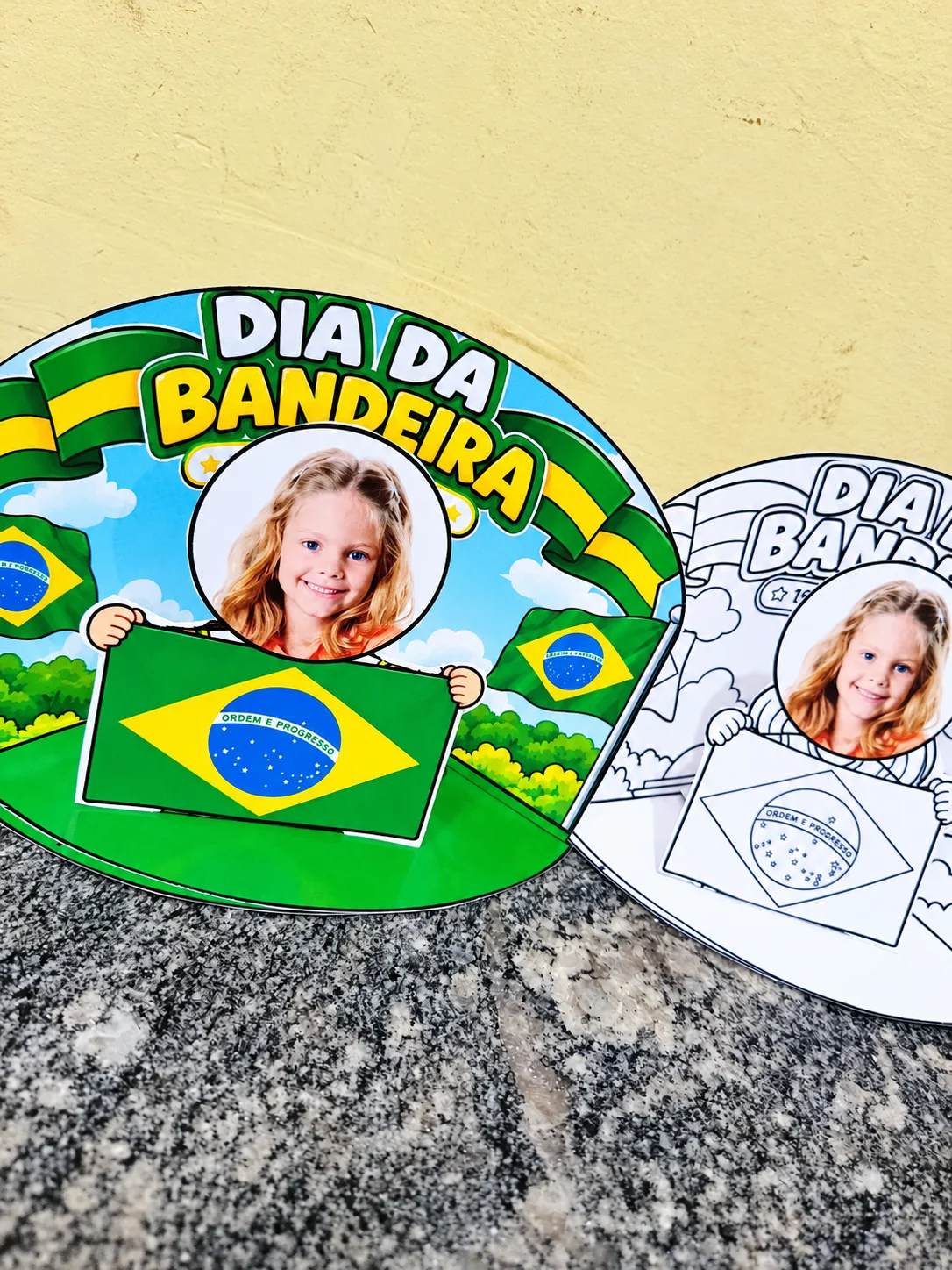 CENÁRIO 3D DIA DA BANDEIRA- INFANTIL E ANOS INICIAIS — amostra 5: Com o Cenário 3D Editável – Dia da Bandeira , você…
