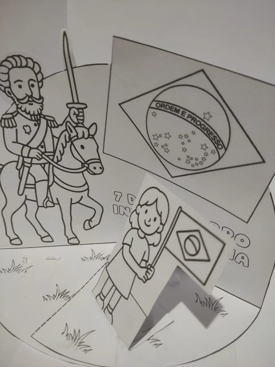 Cenário 3d independência do brasil | Educação Infantil e Anos Iniciais — amostra 1: O que vem no material