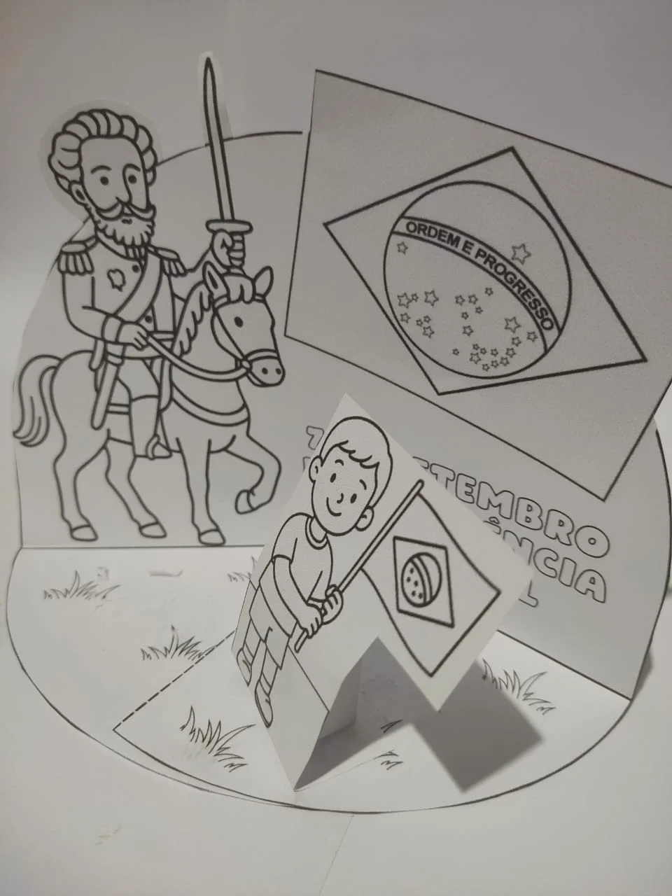 Cenário 3d independência do brasil | Educação Infantil e Anos Iniciais — amostra 5: Uma atividade lúdica e divertida para…