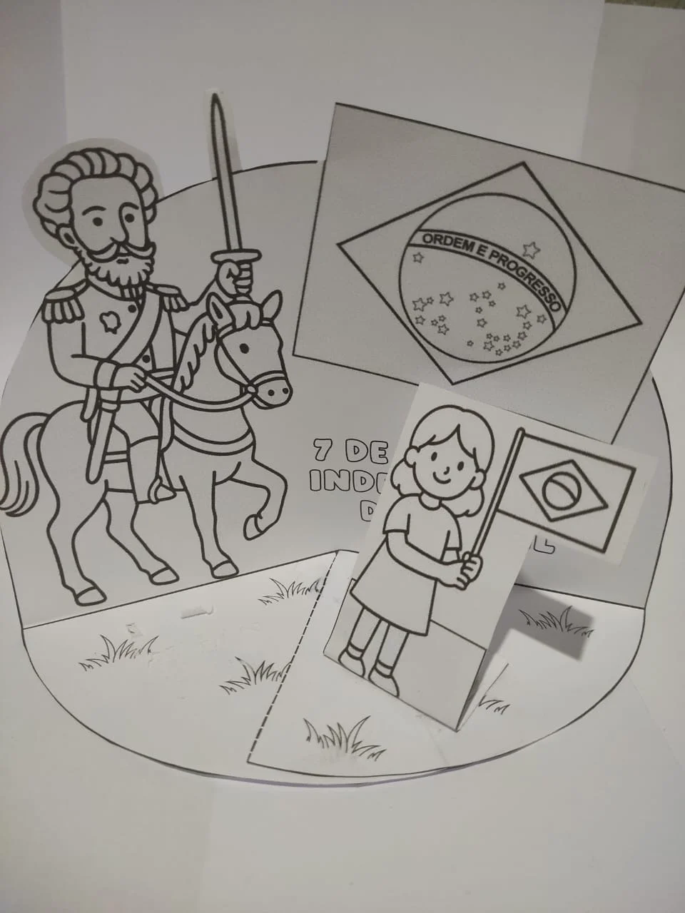 Cenário 3d independência do brasil | Educação Infantil e Anos Iniciais — Datas comemorativas para Educação Infantil: Uma…
