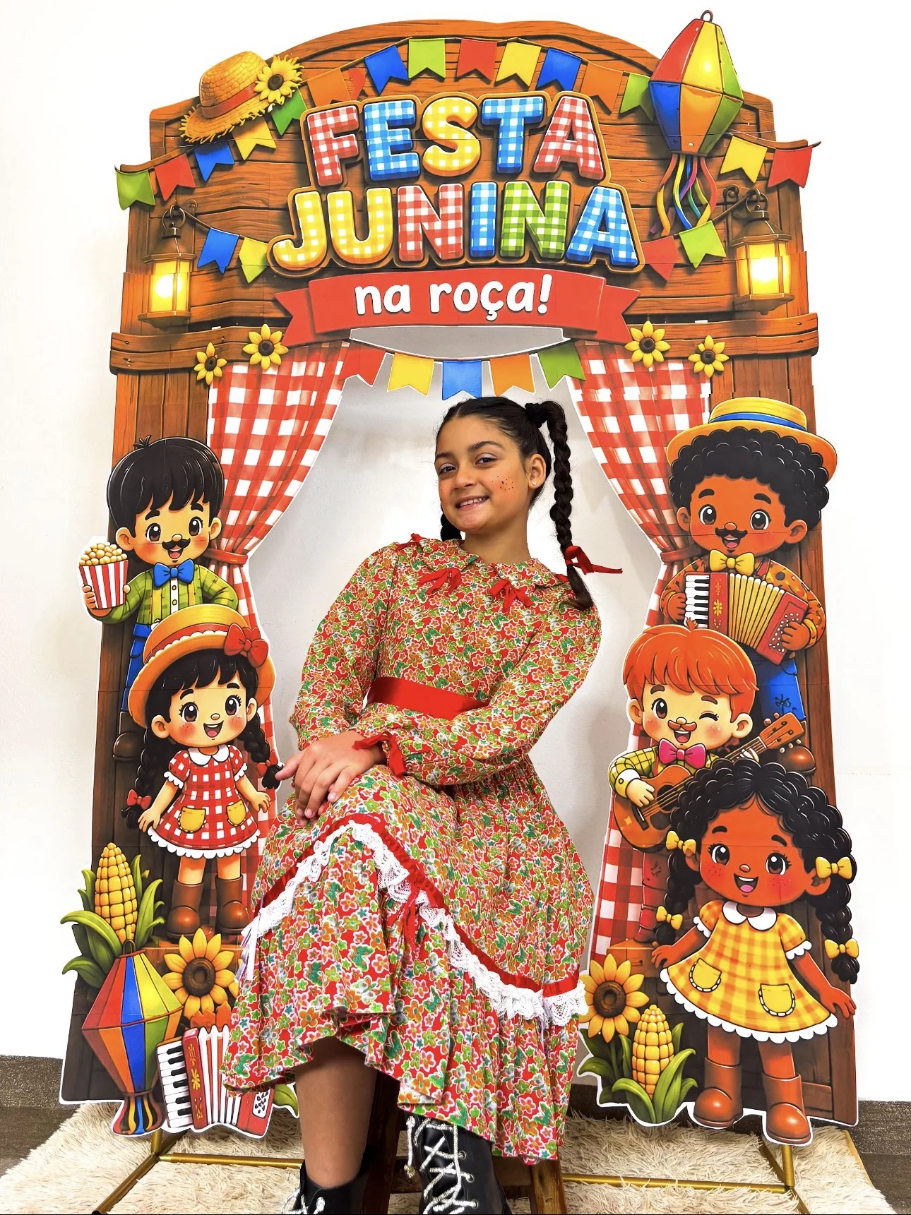 Cenário festa junina na roça — amostra 5: Olha esse cenário simplesmente PERFEITO pra transformar sua Festa Junina em um…