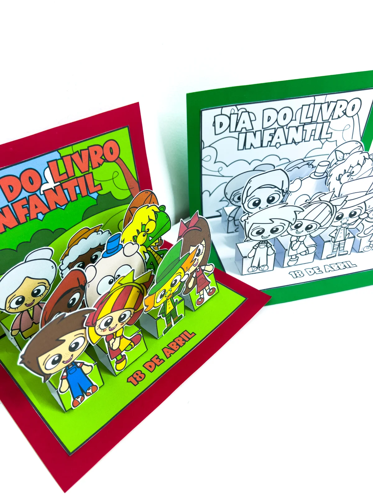 Cenário Sítio do Picapau Amarelo – Dia do Livro Infantil — amostra 3: Uma atividade interativa e divertida para celebrar o…