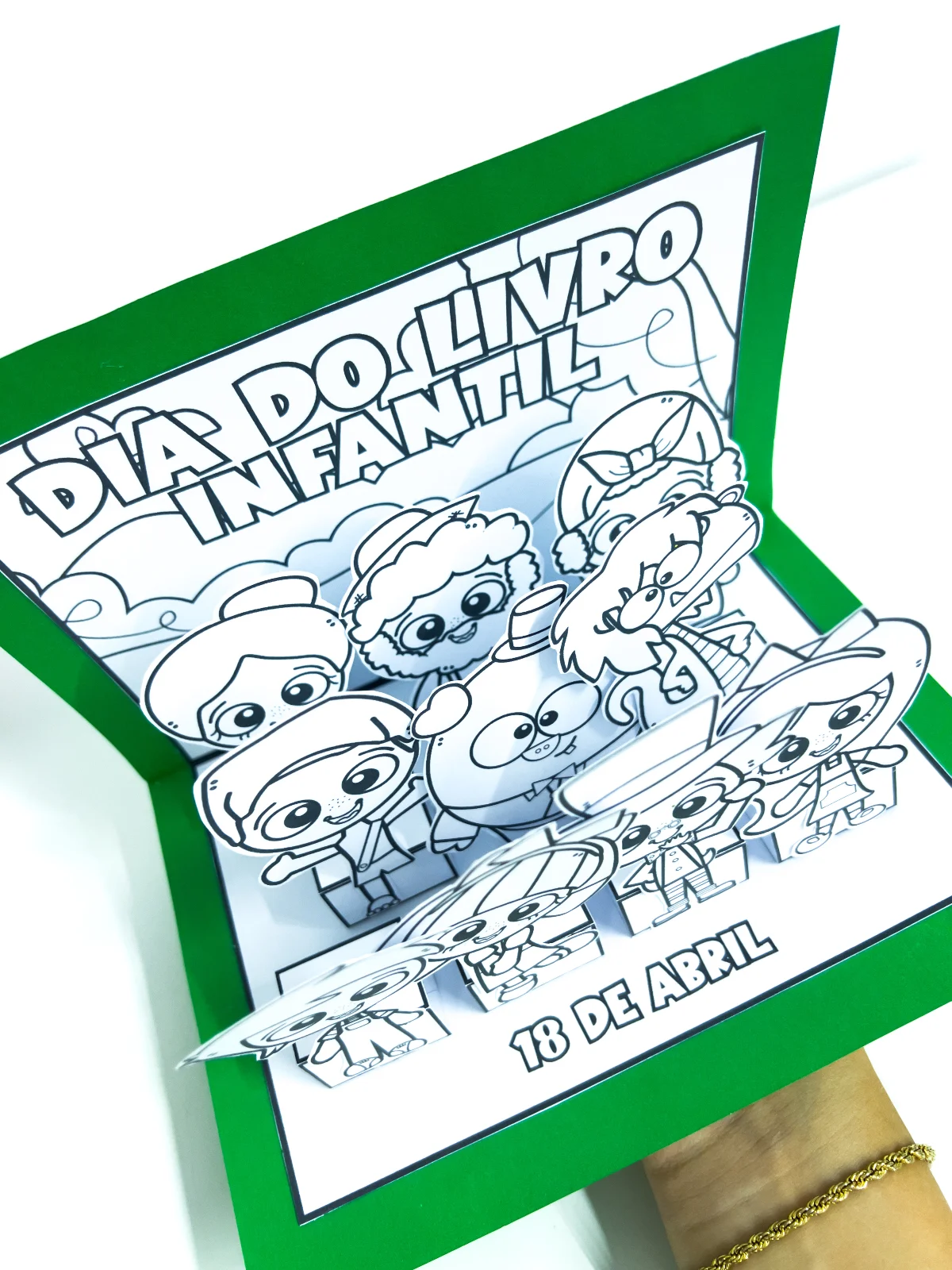 Cenário Sítio do Picapau Amarelo – Dia do Livro Infantil — amostra 5: Uma atividade interativa e divertida para celebrar o…