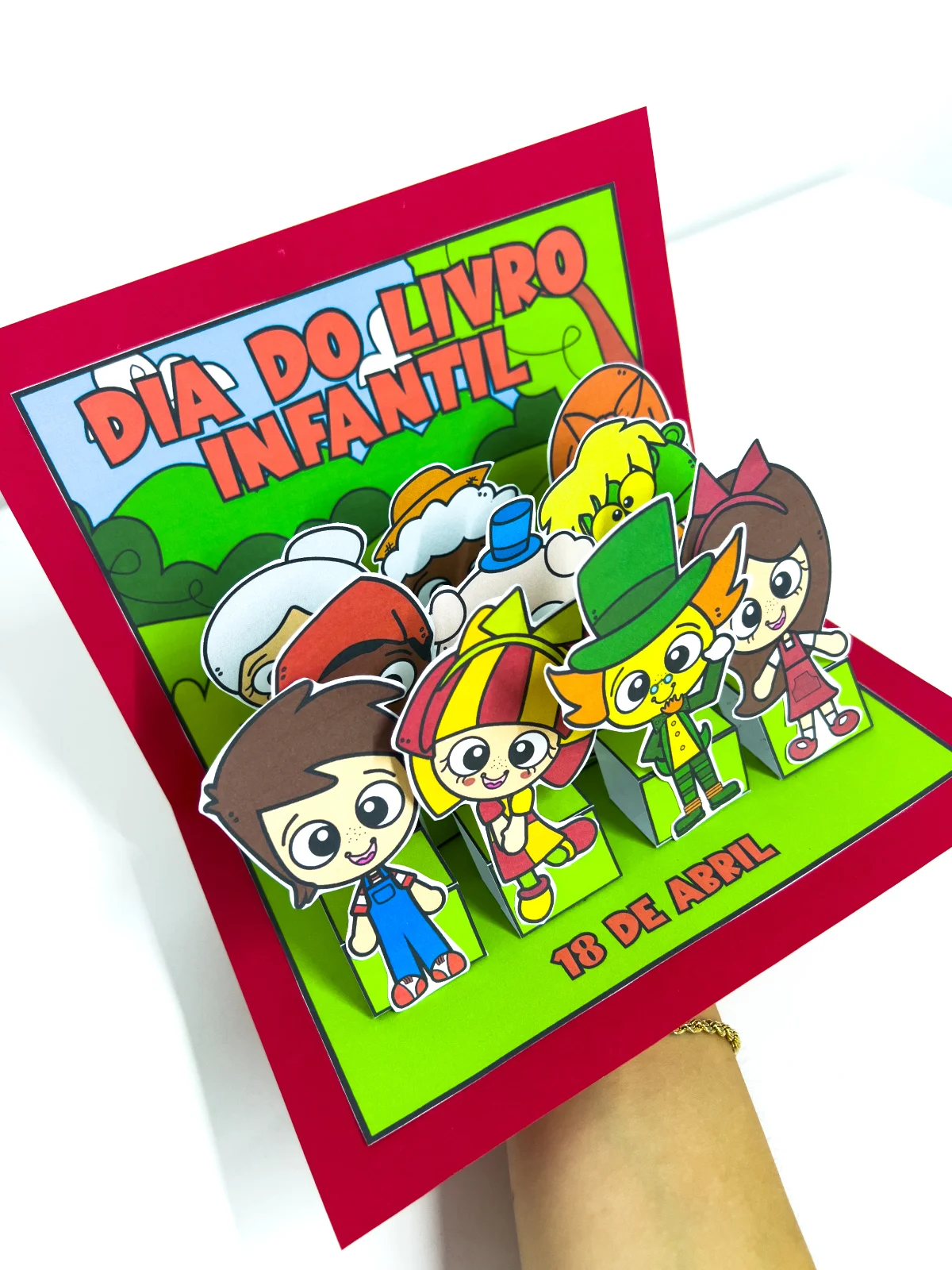 Cenário Sítio do Picapau Amarelo – Dia do Livro Infantil — Datas comemorativas para Todas as séries: Uma atividade…