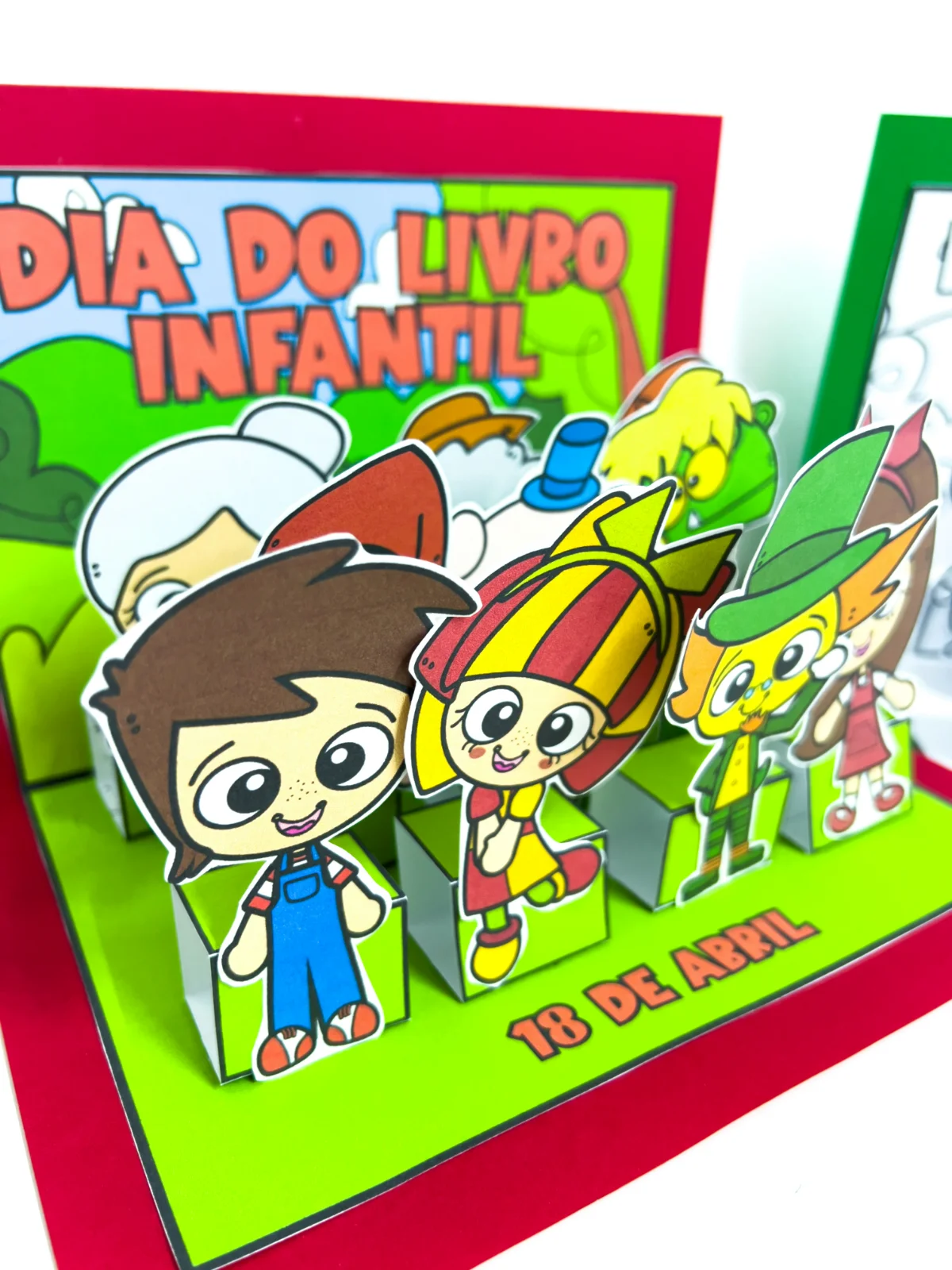 Cenário Sítio do Picapau Amarelo – Dia do Livro Infantil — amostra 2: Formato e entrega