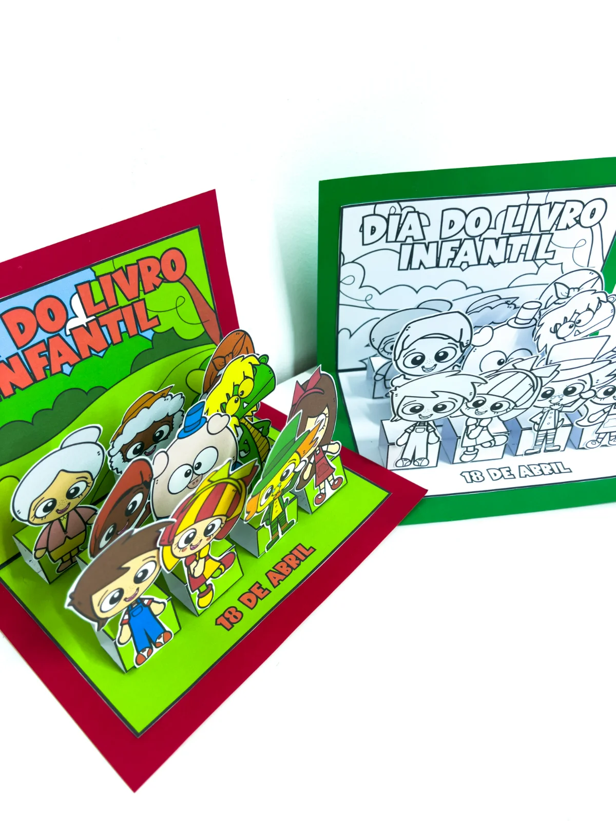 Cenário Sítio do Picapau Amarelo – Dia do Livro Infantil — amostra 3: Uma atividade interativa e divertida para celebrar o…