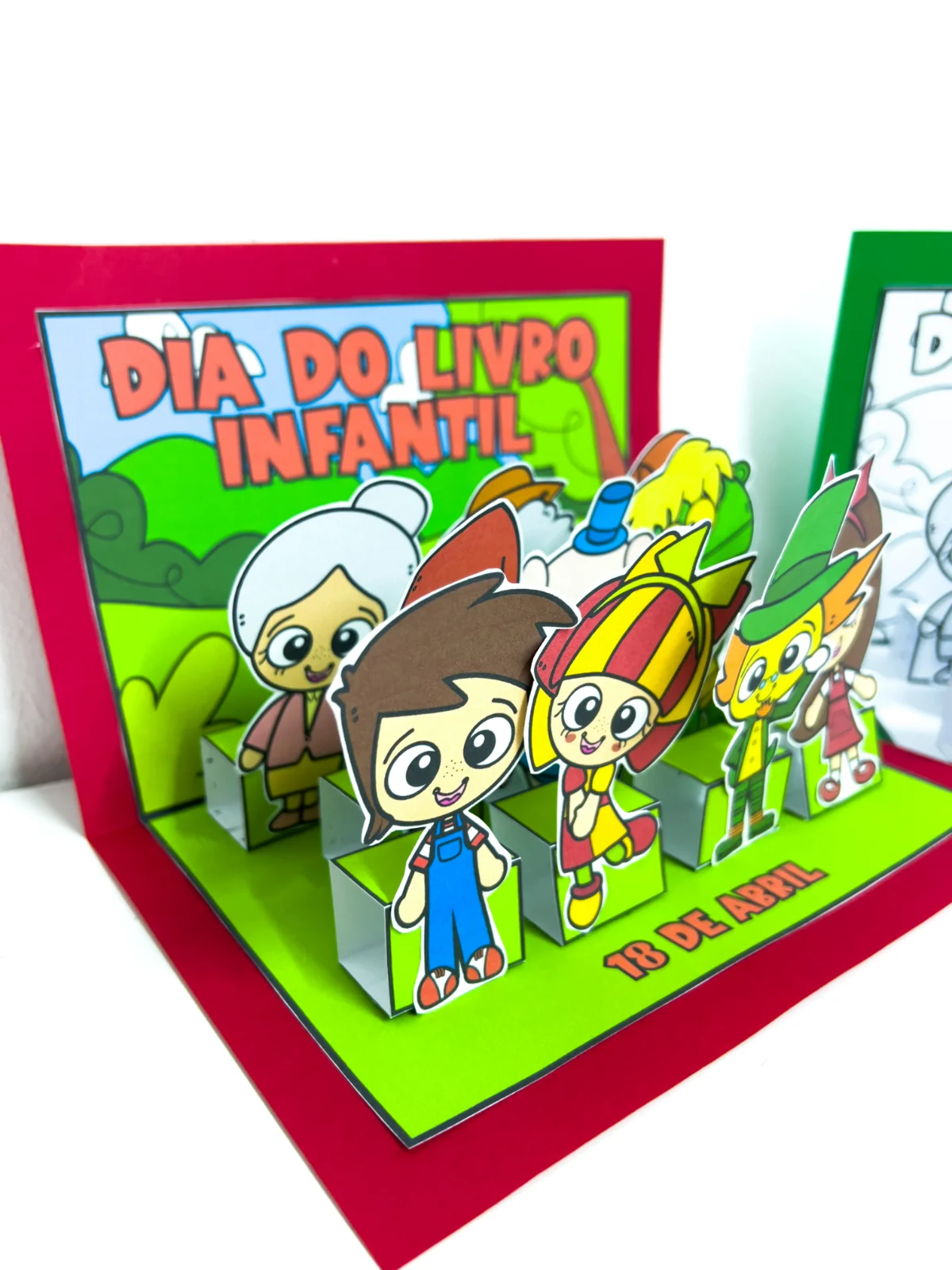 Cenário Sítio do Picapau Amarelo – Dia do Livro Infantil — amostra 4: Uma atividade interativa e divertida para celebrar o…