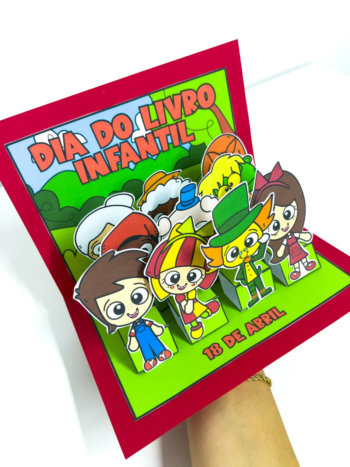Cenário Sítio do Picapau Amarelo – Dia do Livro Infantil — amostra 5: Uma atividade interativa e divertida para celebrar o…