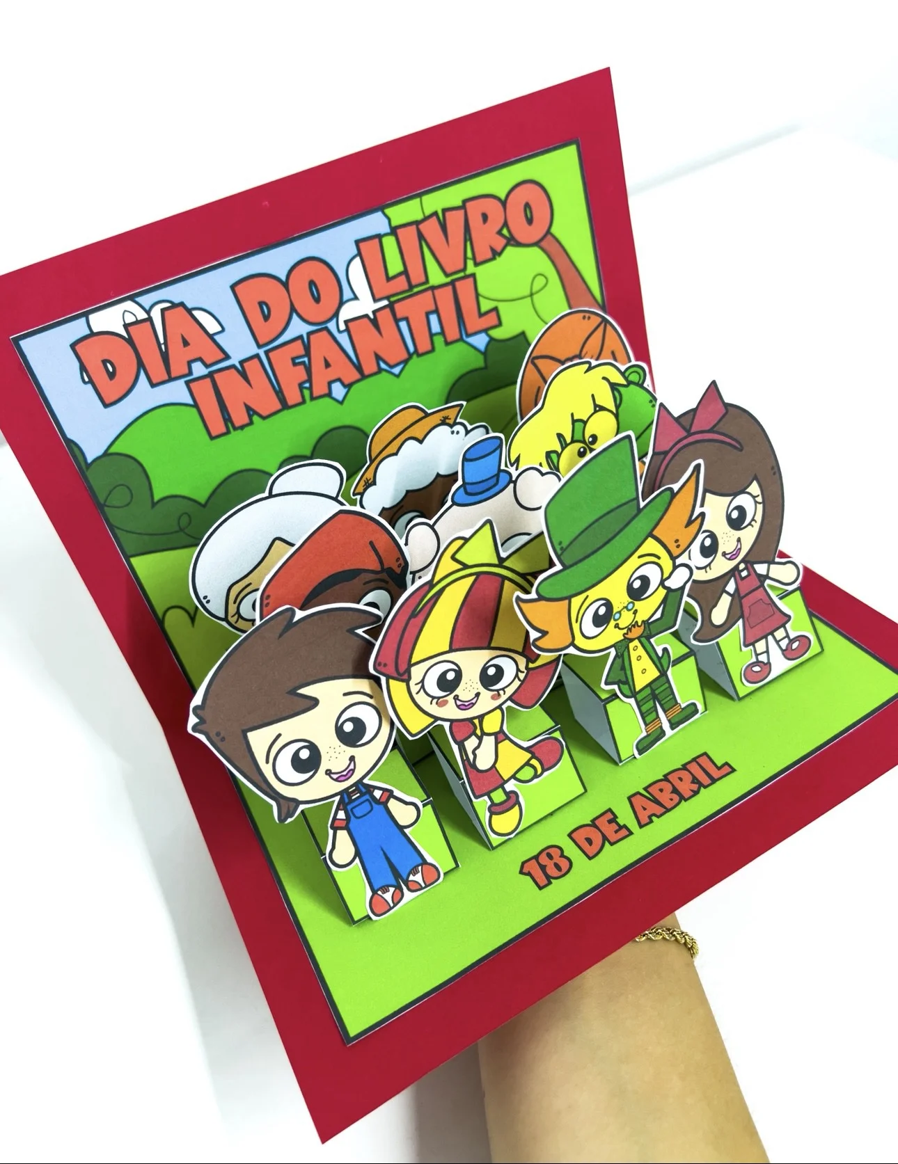 Cenário Sítio do Picapau Amarelo – Dia do Livro Infantil — amostra 1: Cenário Sítio do Picapau Amarelo – Dia do Livro…