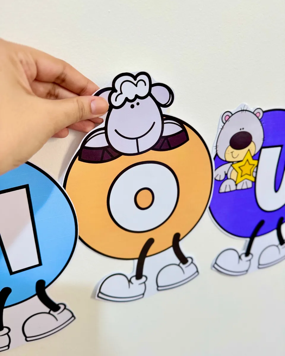 Centopeia das Vogais para Educação Infantil e Anos Iniciais — amostra 4: Um recurso pedagógico ideal para complementar as…