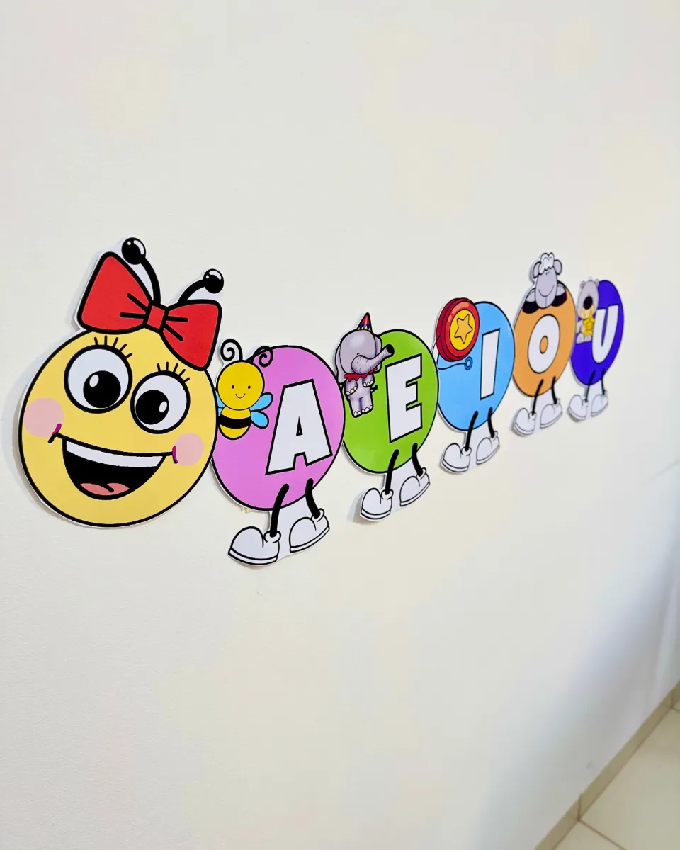 Centopeia das Vogais para Educação Infantil e Anos Iniciais — amostra 5: Um recurso pedagógico ideal para complementar as…