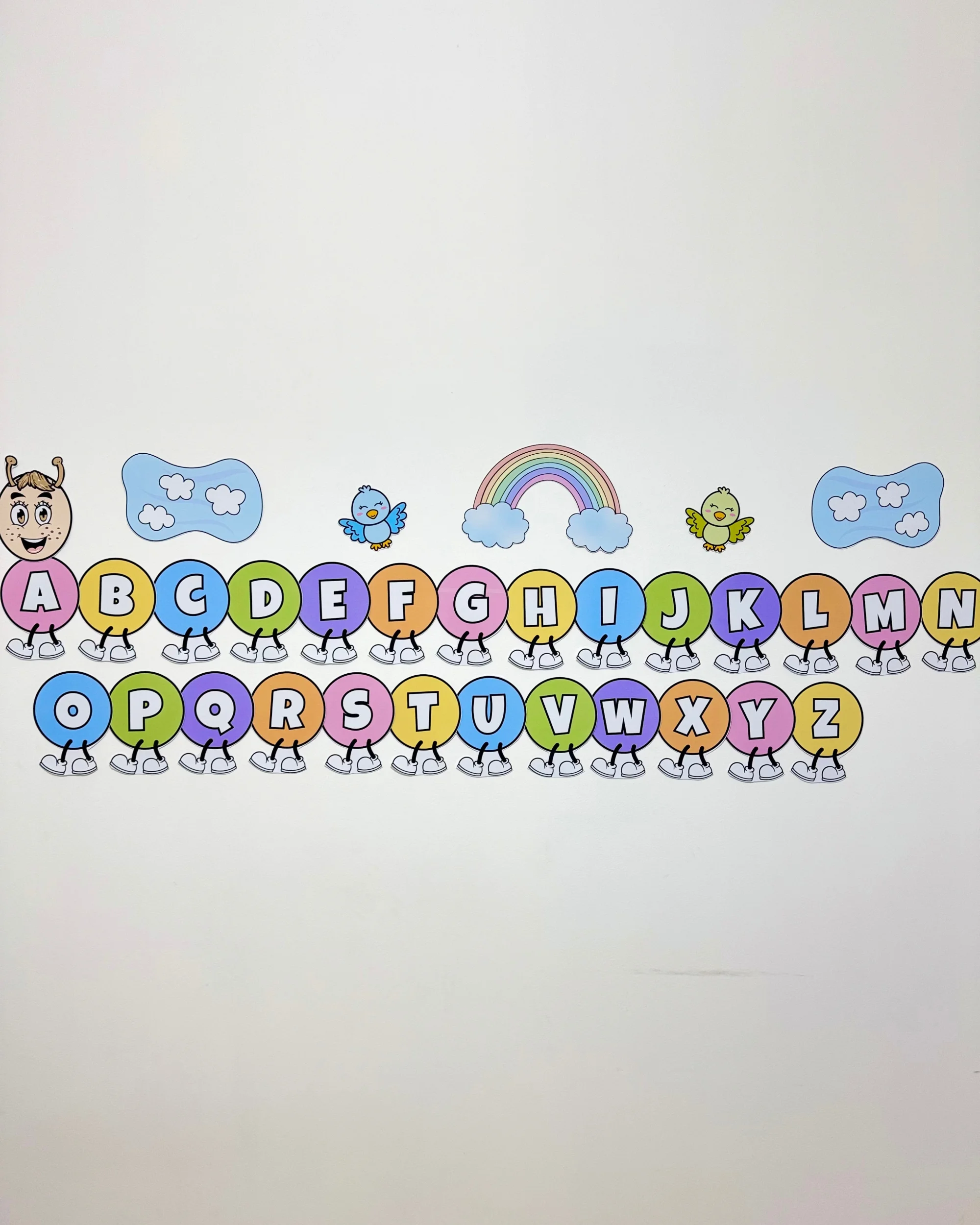 Centopeia do Alfabeto: atividades Lúdica Educação Infantil — amostra 6: Recurso visual Centopeia dos Alfabeto para turmas…