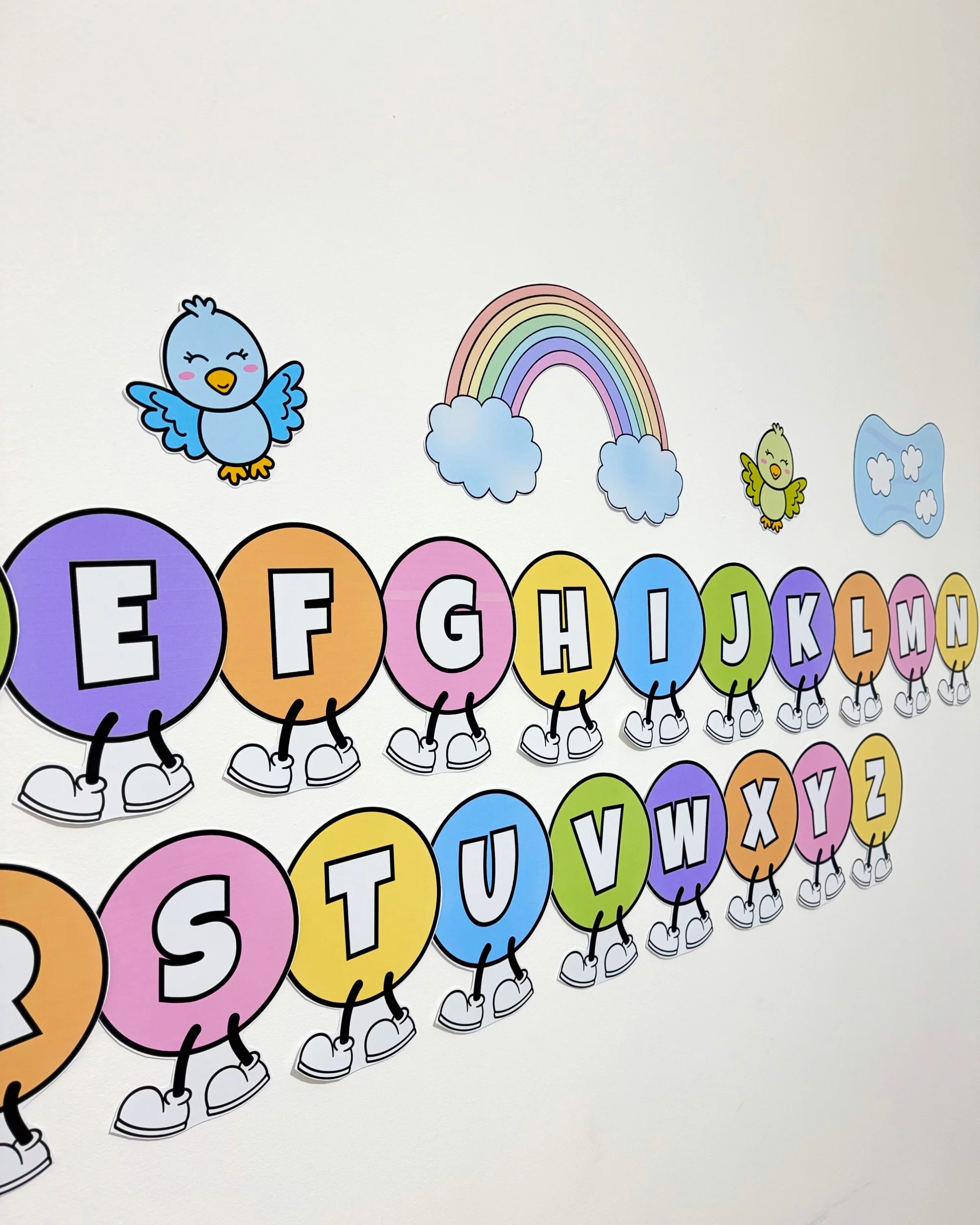 CENTOPEIA DO ALFABETO PARA EDUCAÇÃO INFANTIL – PDF — Alfabetização para Educação Infantil: Centopeia do Alfabeto com cores…