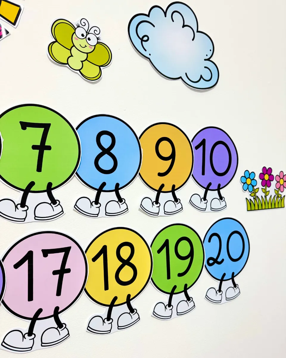 Centopeia dos Números de 1 a 20 para Educação Infantil e Anos Iniciais — amostra 1: Um recurso pedagógico ideal para…