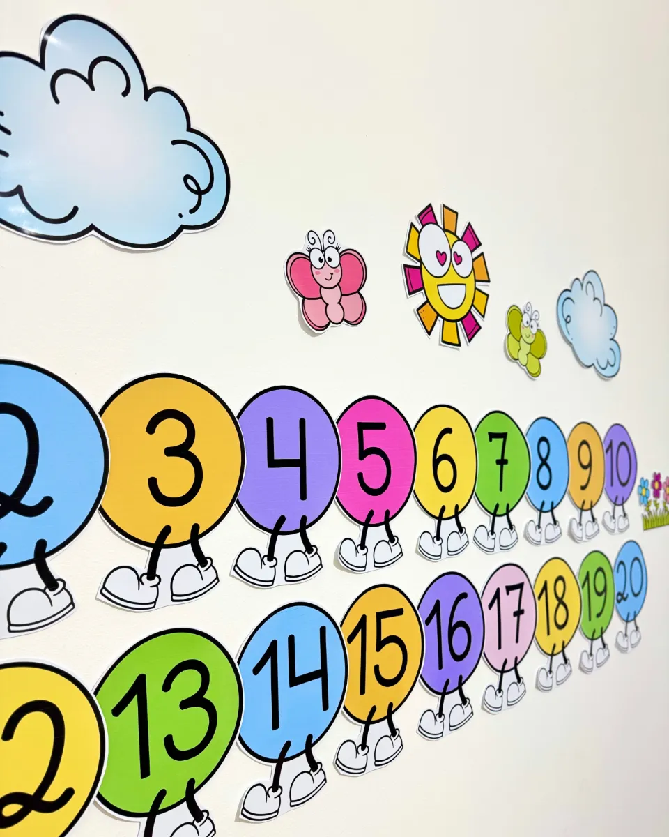 Centopeia dos Números de 1 a 20 para Educação Infantil e Anos Iniciais — amostra 5: Um recurso pedagógico ideal para…