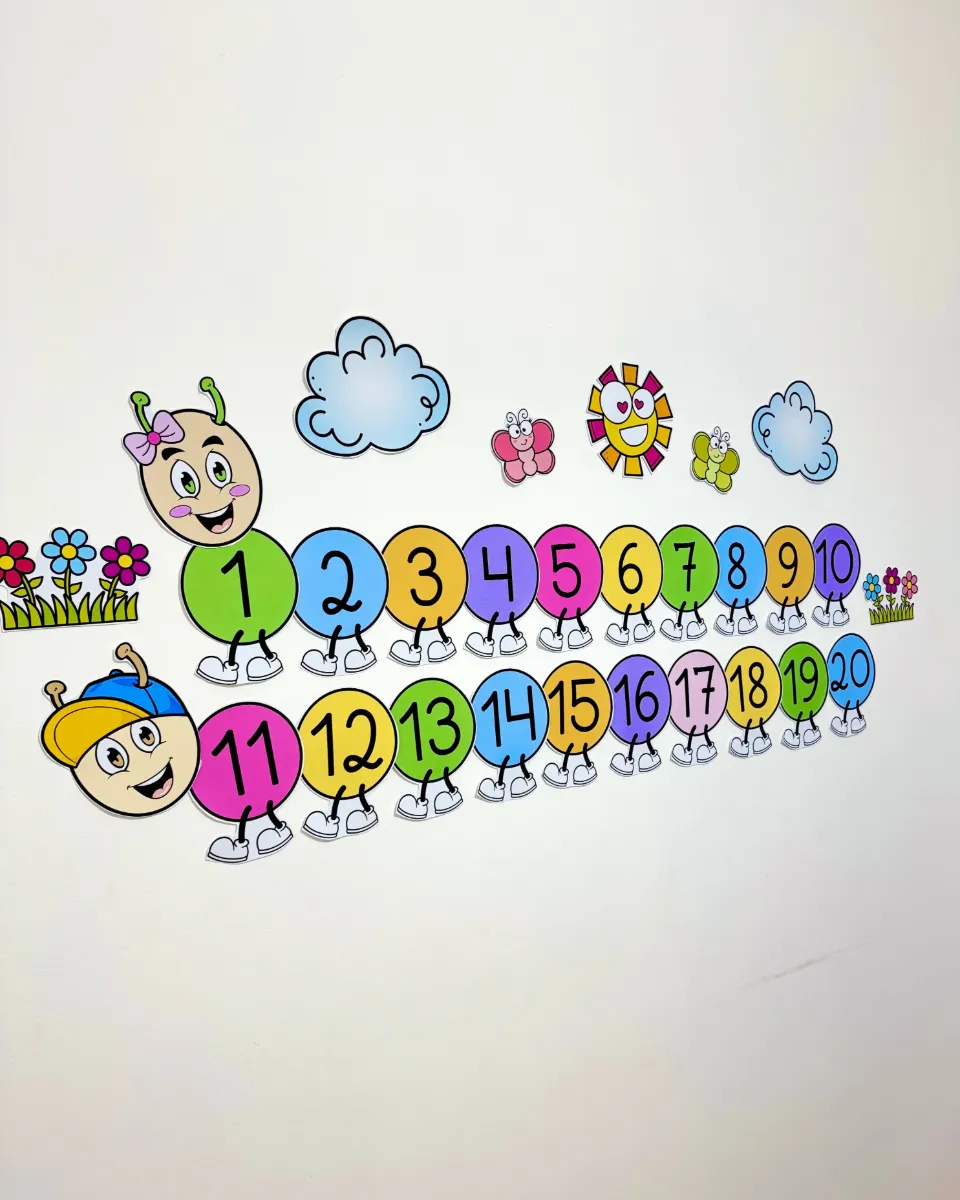 Centopeia dos Números de 1 a 20 para Educação Infantil e Anos Iniciais — Atividades para 1º ano: Um recurso pedagógico…