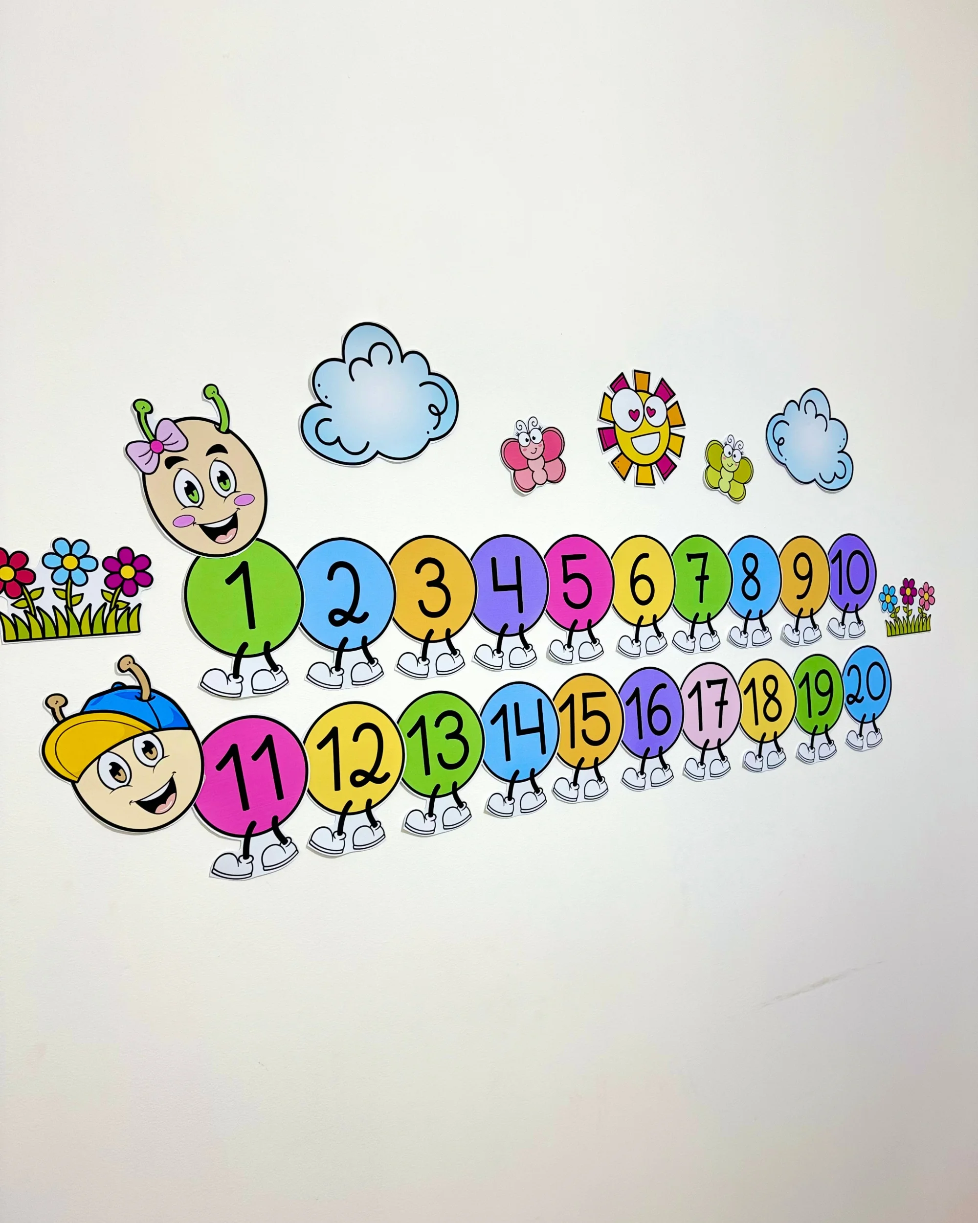 Centopeia dos Números de 1 a 20 para Educação Infantil e Anos Iniciais — capa do material