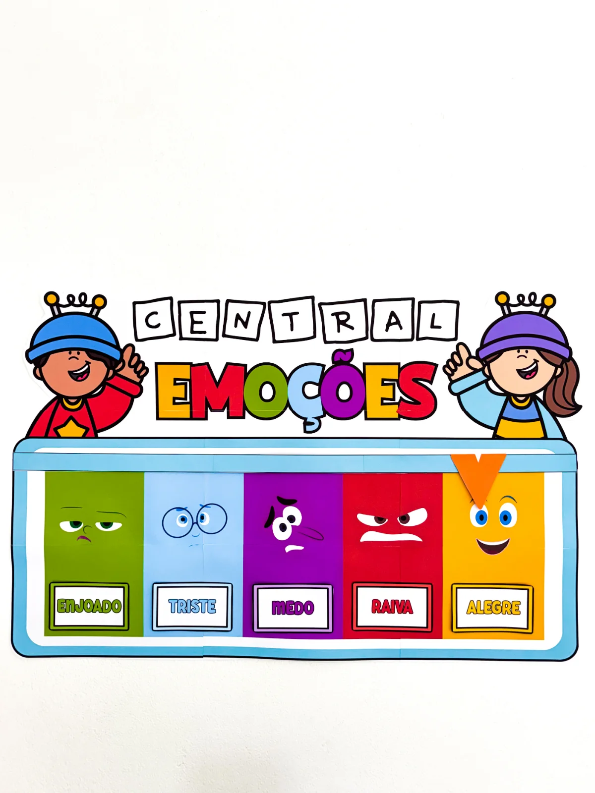 Central das Emoções – Material Pedagógico — capa do material