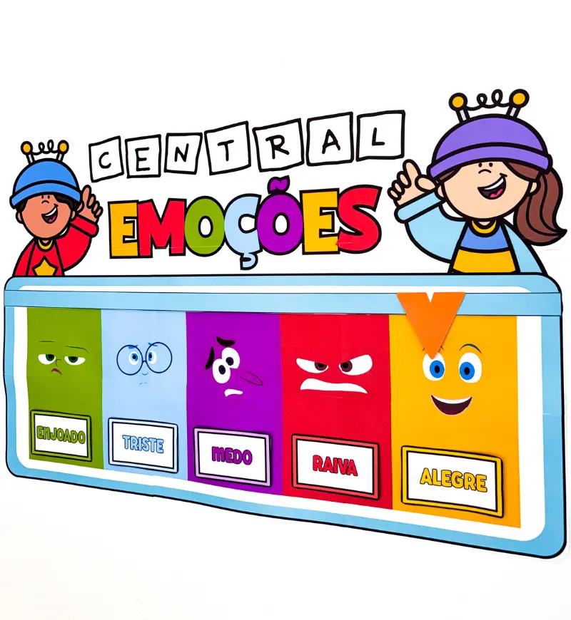 Central das Emoções: PDF para Mediação em Sala de Aula — amostra 2: O que vem no material