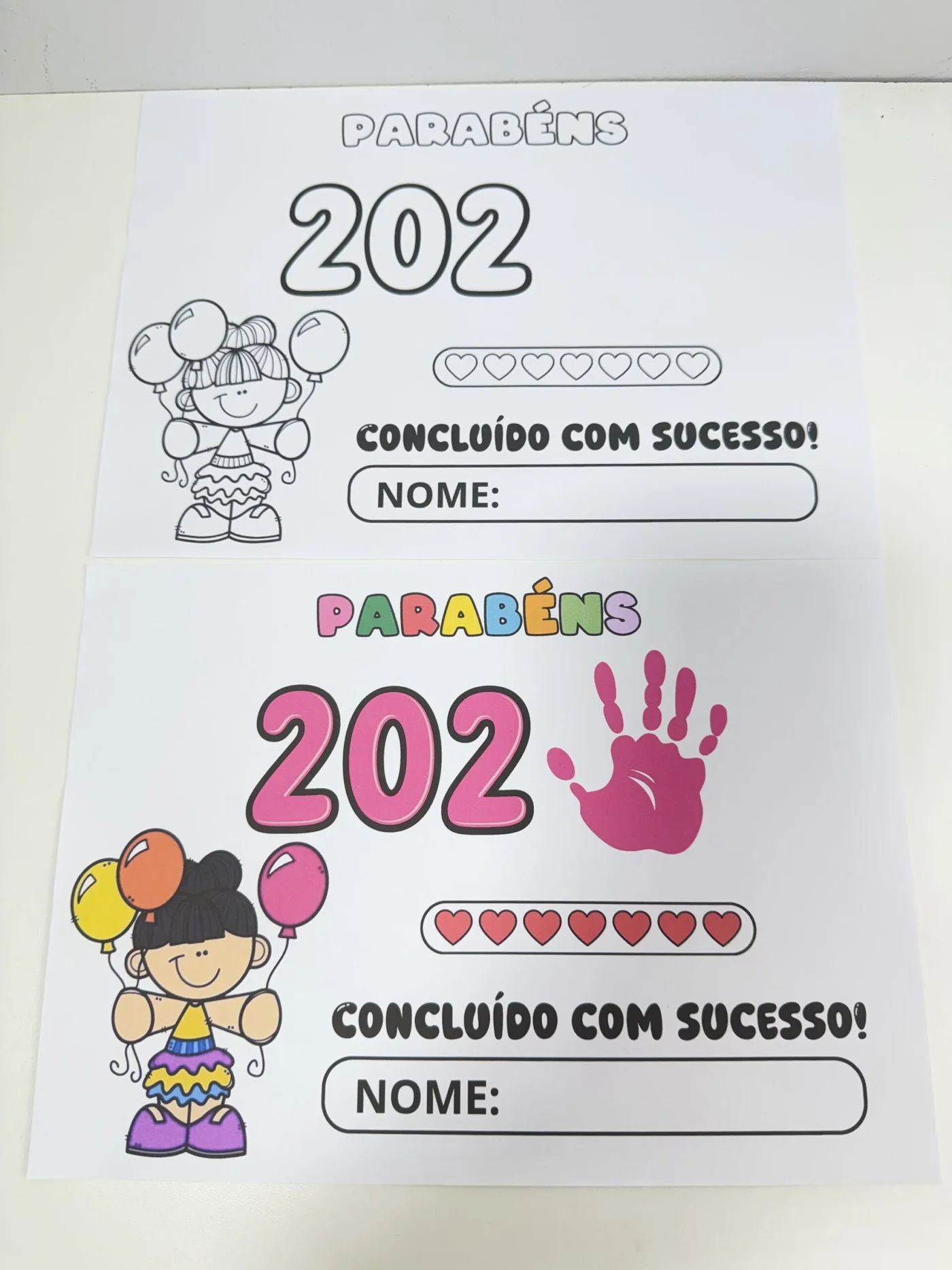 Certificado 2025 concluído com sucesso — amostra 2: *Certificado 2025 concluído com sucesso* O arquivo contém duas páginas…
