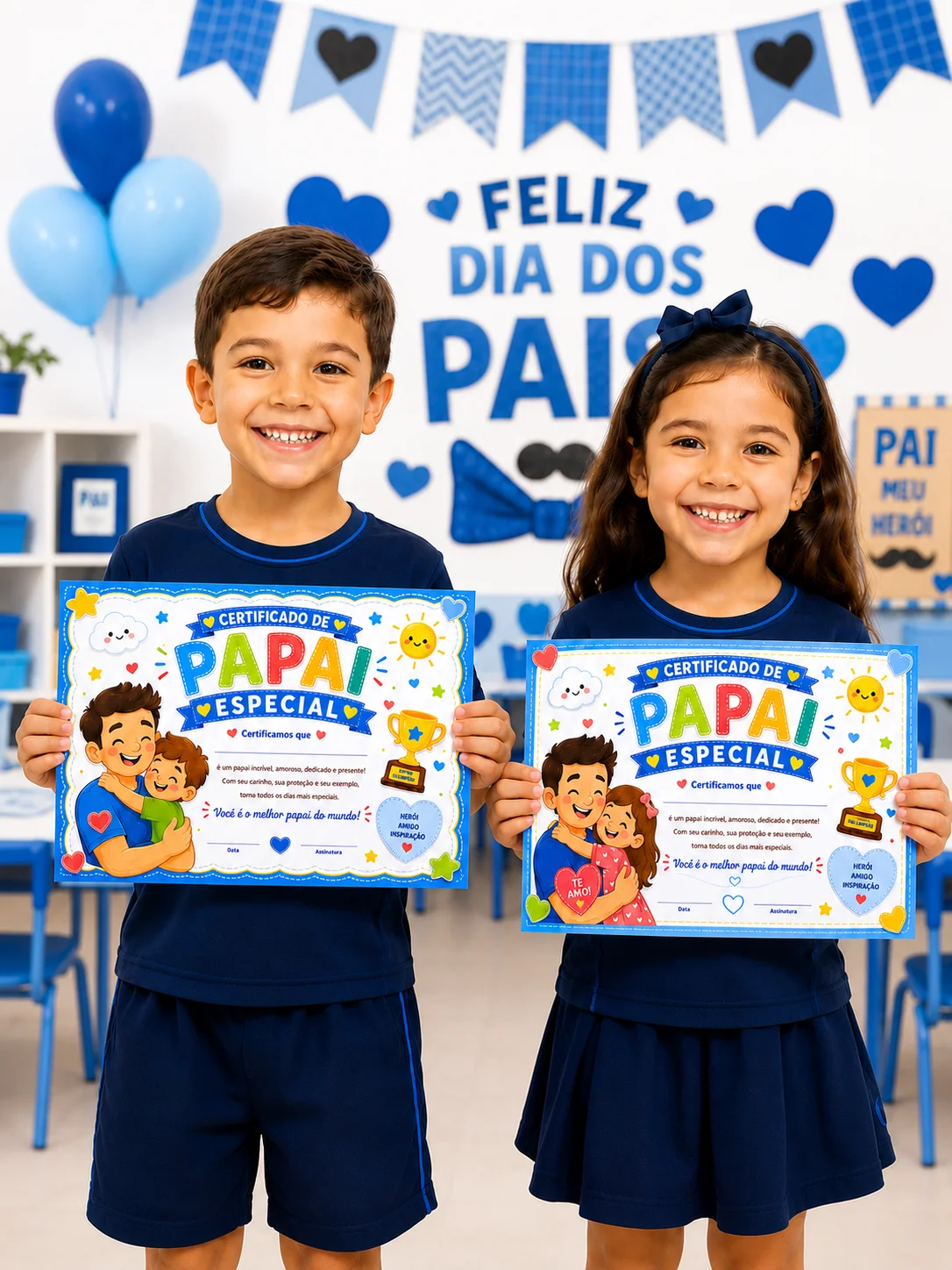 Certificado Papai Especial – PDF para Imprimir — amostra 2: Sobre o Certificado Papai Especial