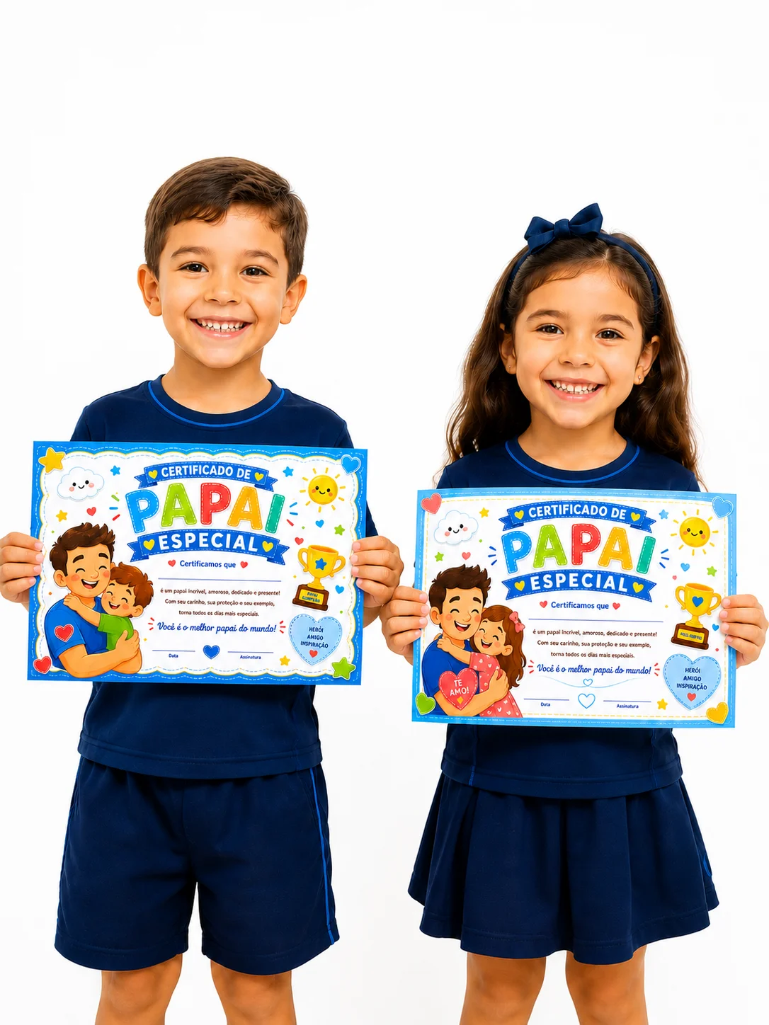 Certificado Papai Especial – PDF para Imprimir — Alfabetização para Educação Infantil: Uma lembrança emocionante para…
