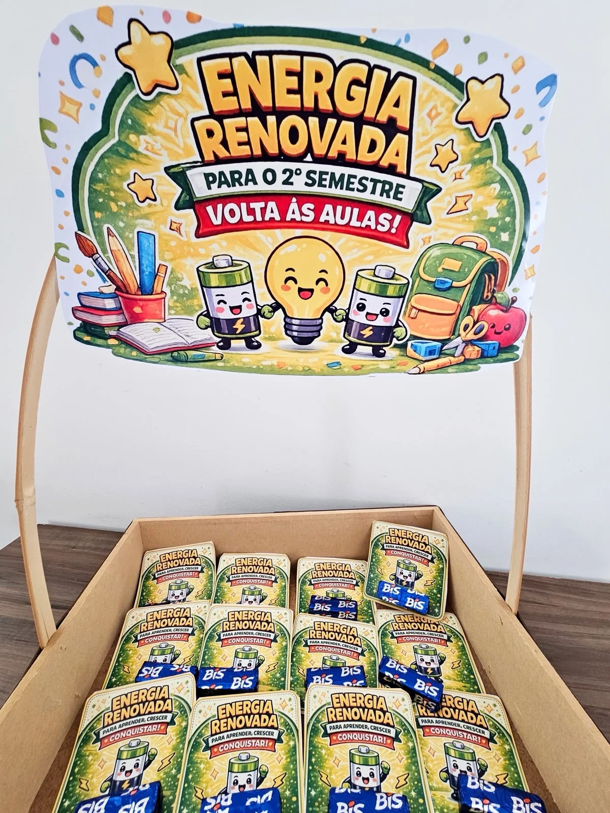 Cesta energia renovada volta às aulas — Datas comemorativas para Todas as séries: 🔋 *Energia Renovada para o 2º Semestre