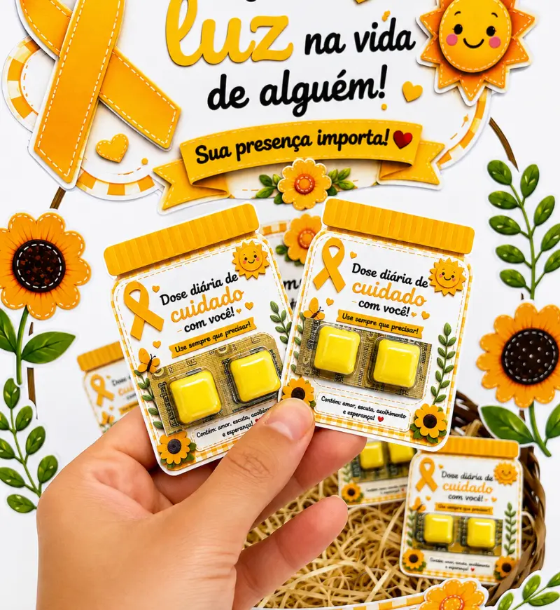 Cesta Setembro Amarelo: Acolhimento e Valorização da Vida — amostra 3: Como usar em sala e nos espaços da escola