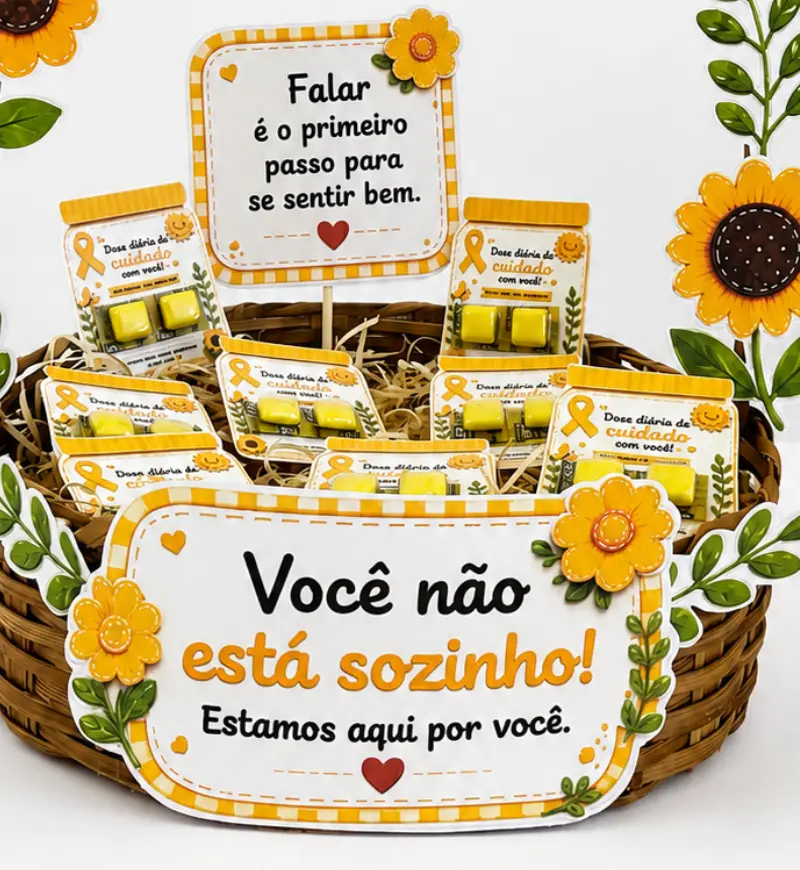 Cesta Setembro Amarelo: Acolhimento e Valorização da Vida — amostra 4: Para quem é indicado