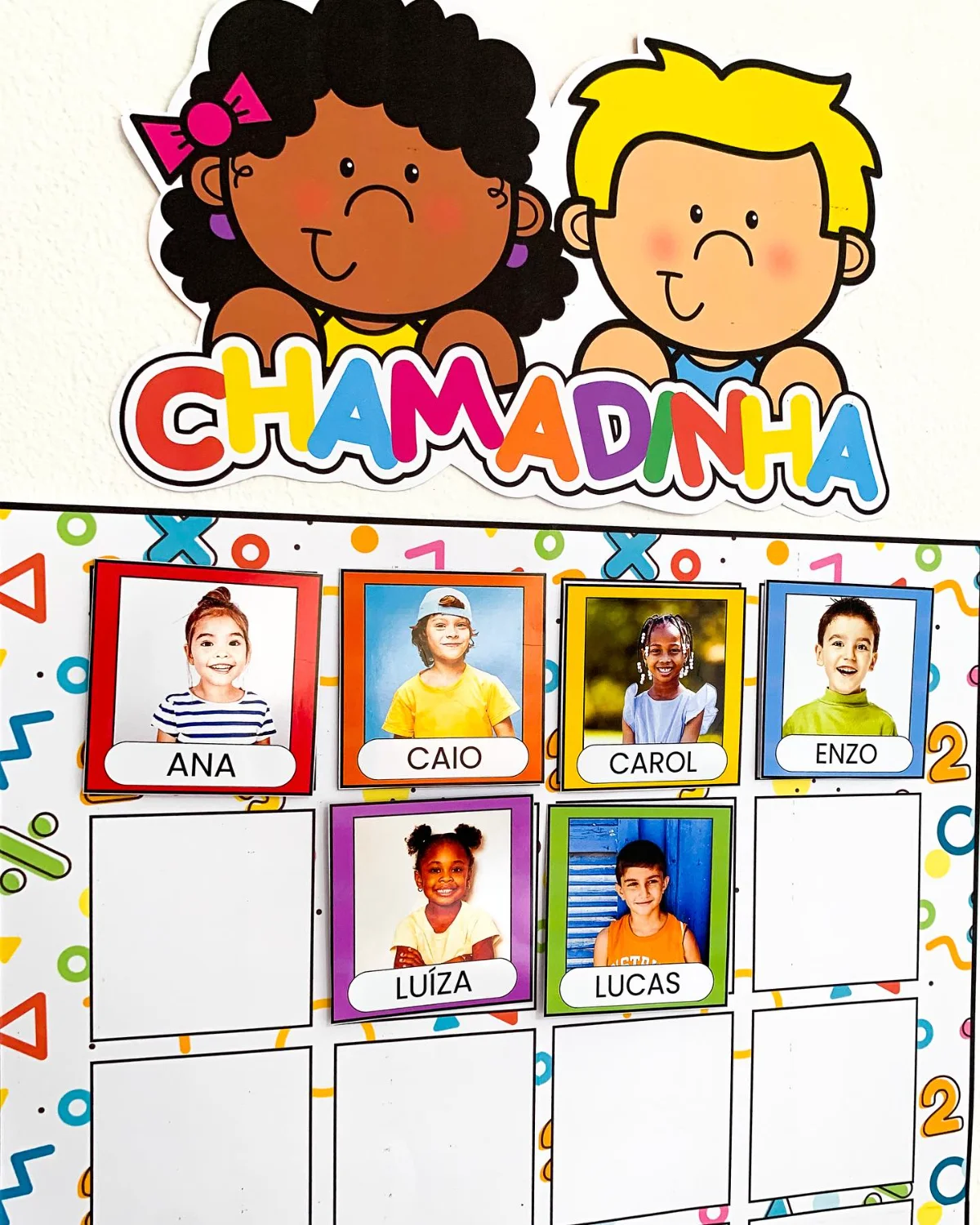 Chamadinha com foto – Material Pedagógico — amostra 1: Formato e entrega Chamadinha com foto – Material Pedagógico — amostra 1: Formato e entrega
