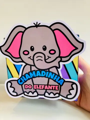Chamadinha do Elefante: Recurso Lúdico e Interativo para Educação Infantil — capa do material