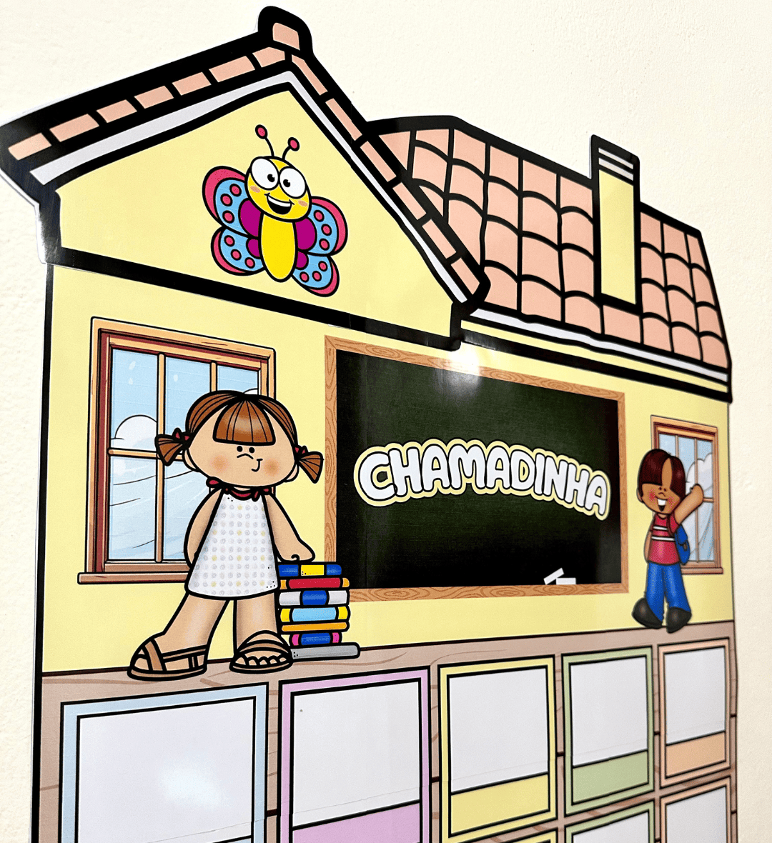 Chamadinha interativa com fotos e nomes para imprimir — amostra 1: Chamadinha interativa para uma rotina com a identidade…