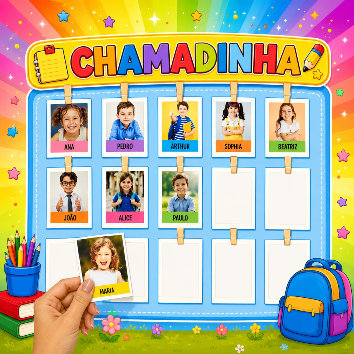 Chamadinha Interativia – PDF para Imprimir — capa do material