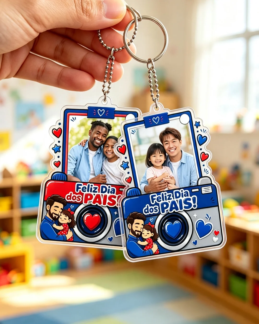 Chaveiro câmera – dia dos pais – PDF para Imprimir — Datas comemorativas para Educação Infantil: Uma lembrancinha linda e…