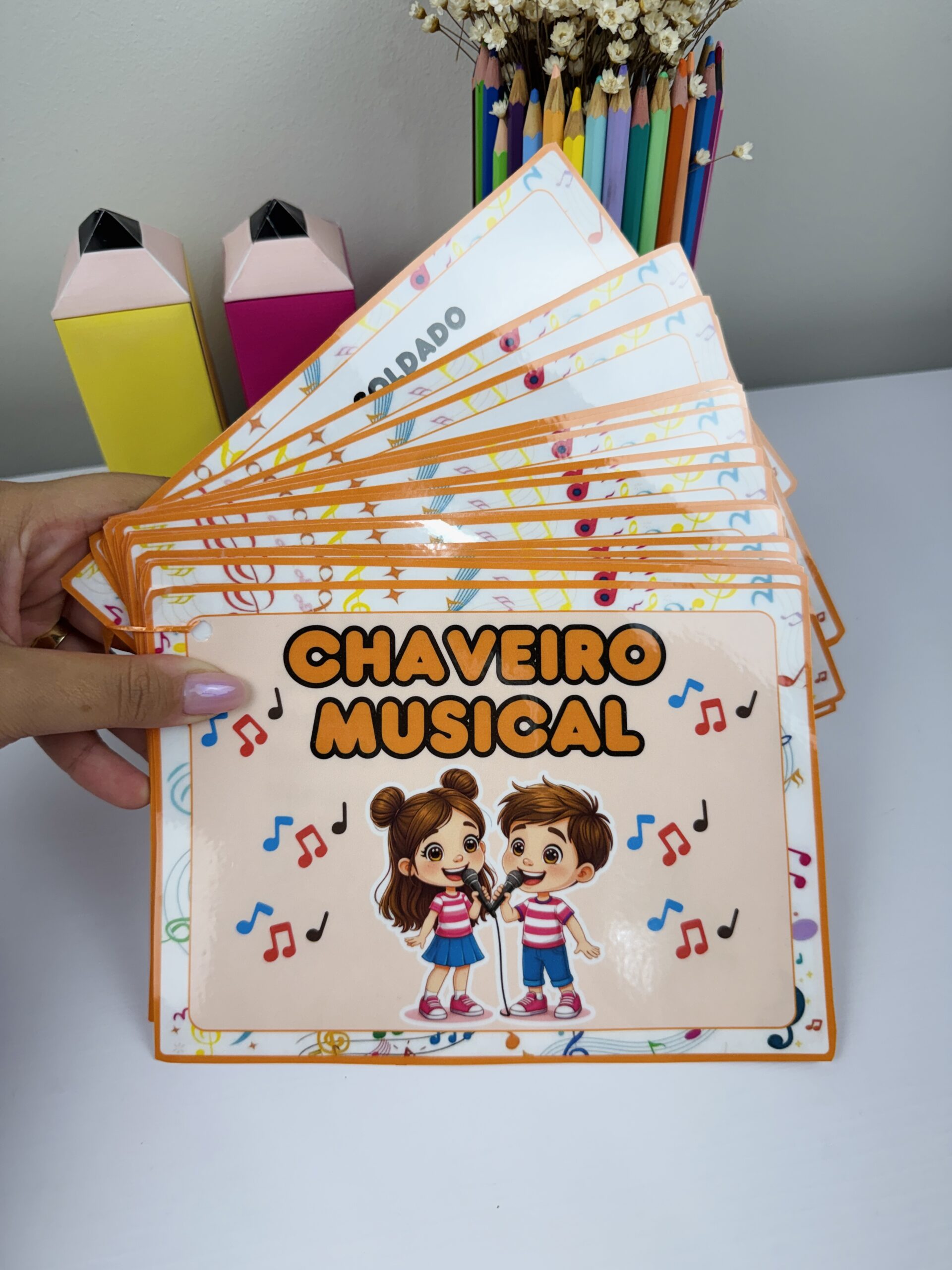 Chaveiro musical | Educação Infantil — amostra 3: Para quem é indicado Chaveiro musical | Educação Infantil — amostra 3: Para quem é indicado
