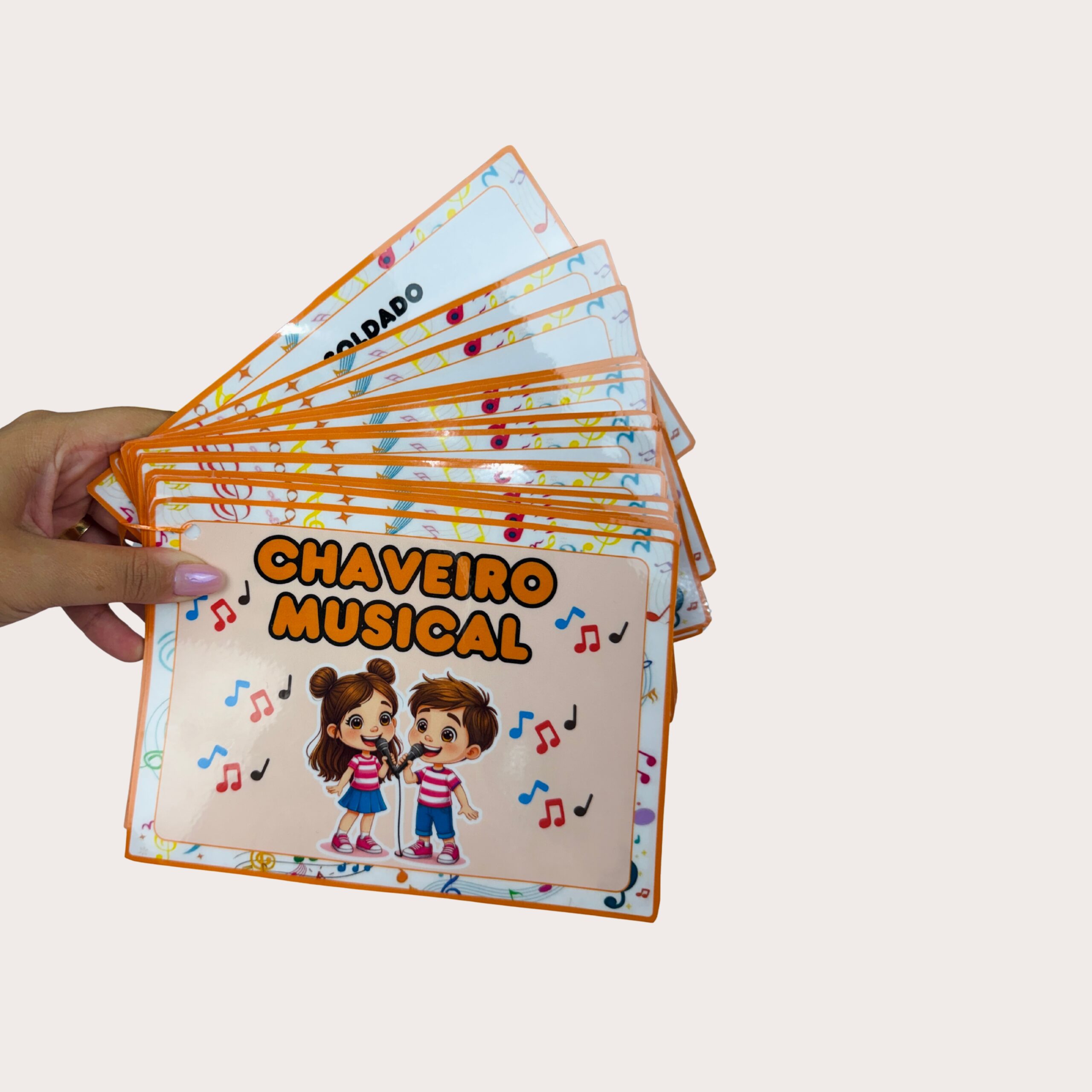 Chaveiro musical | Educação Infantil — capa do material