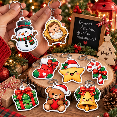 Chaveiro Natal — capa do material