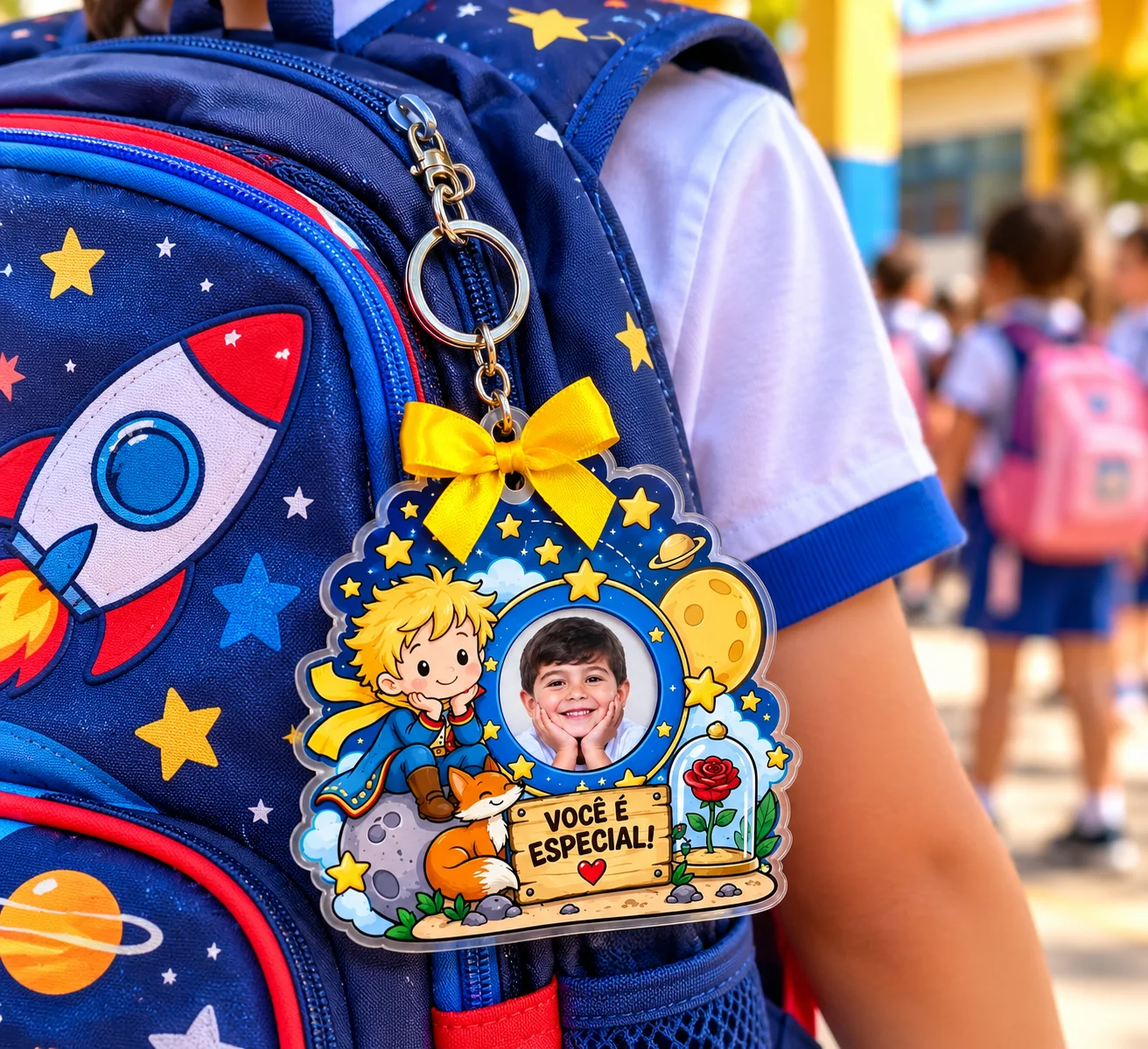 CHAVEIRO PEQUENO PRÍNCIPE PARA AS CRIANÇAS — amostra 1: 🌟 Um mimo encantador e personalizado para deixar qualquer momento…